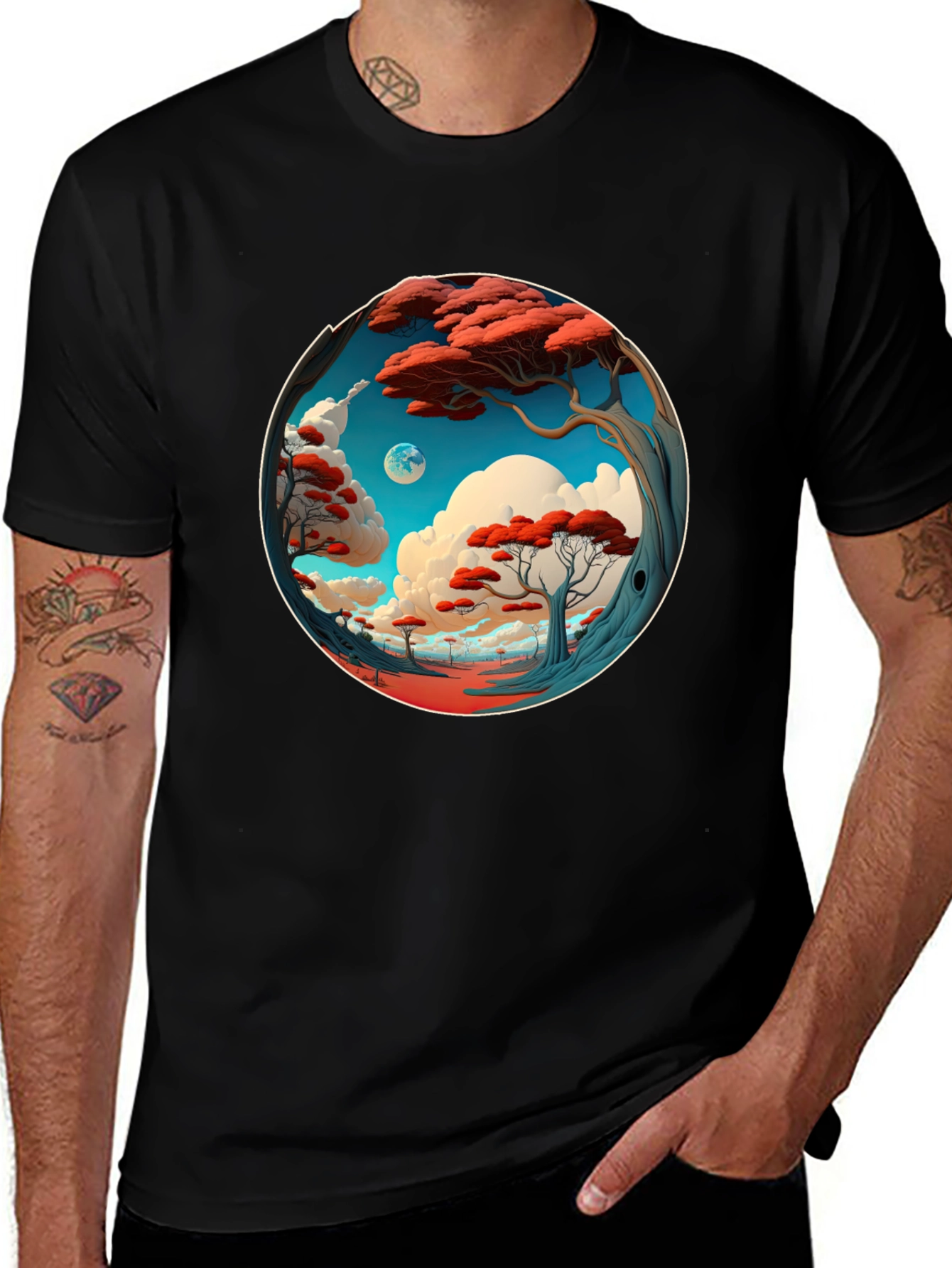 Whimsical Landscape T-Shirt