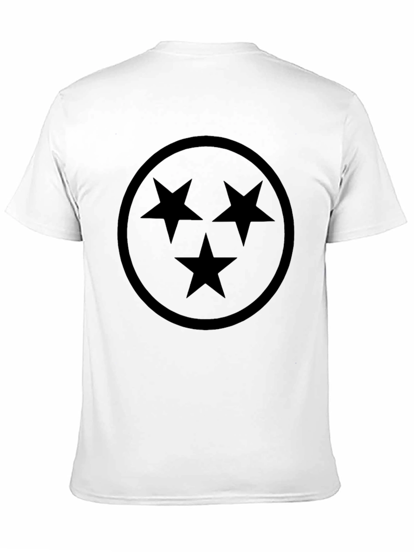 Three Star Black Graphic Tee