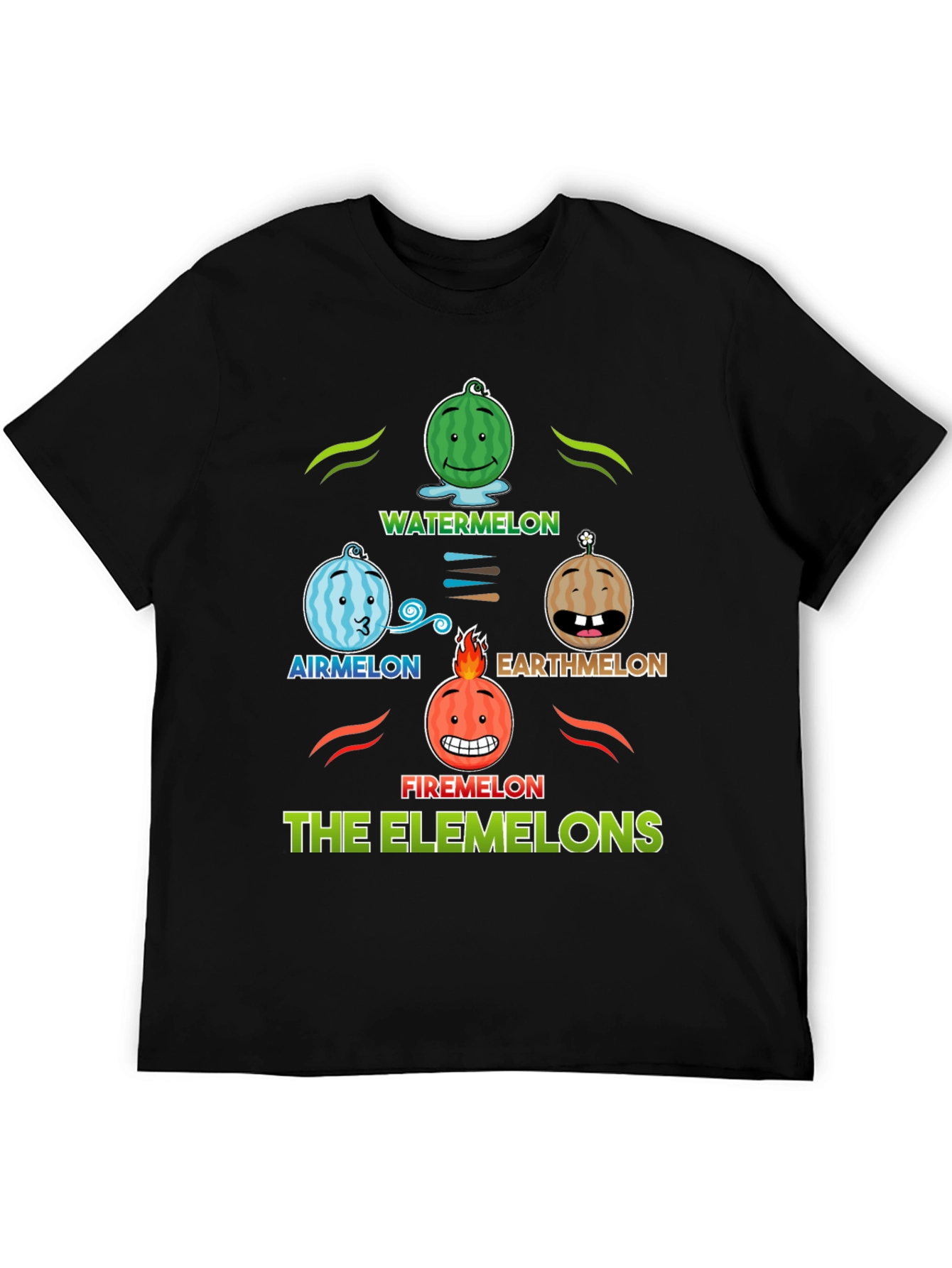 The Elemelons T-Shirt - Elemental Watermelon Tee