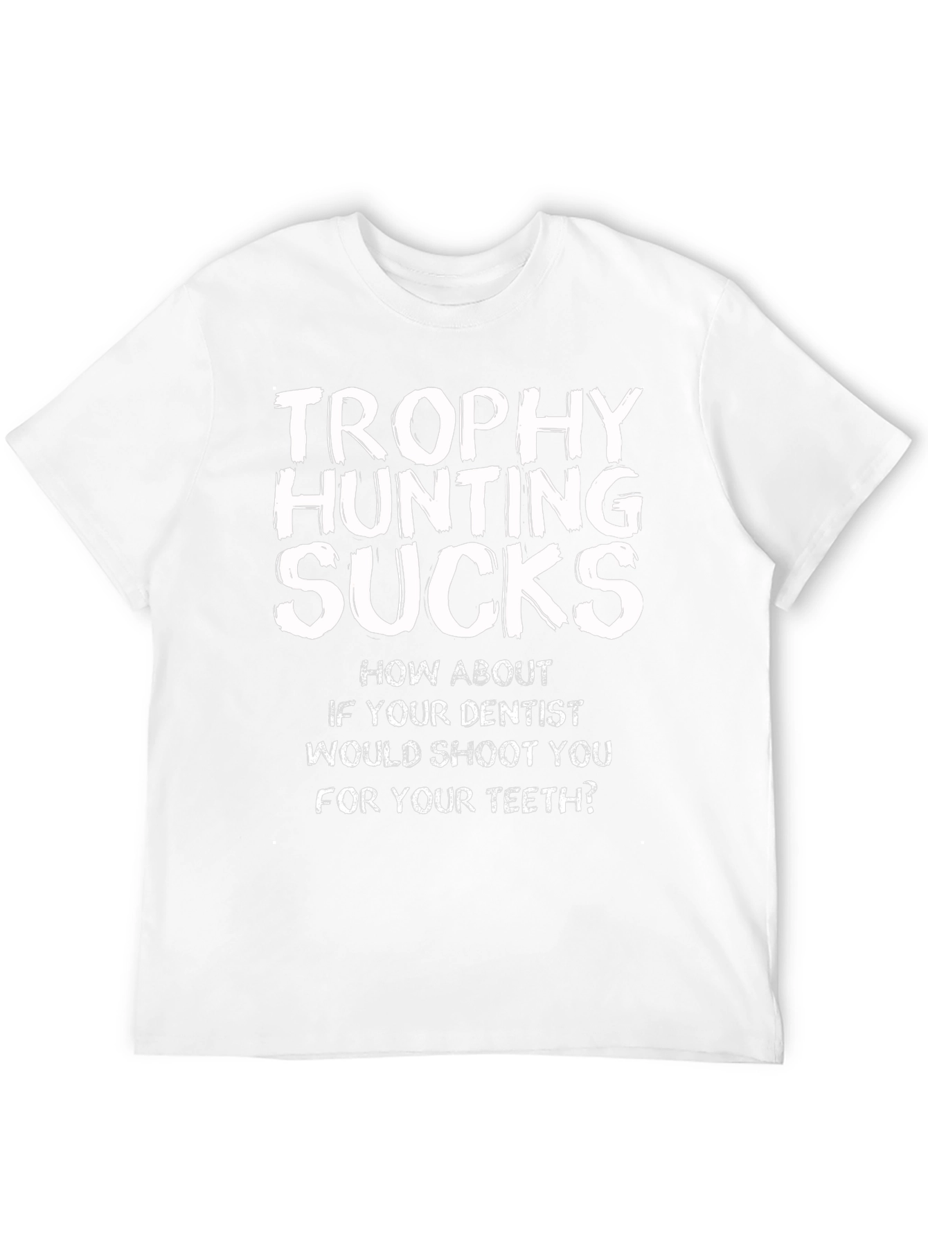 Trophy Hunting Sucks Graphic Tee