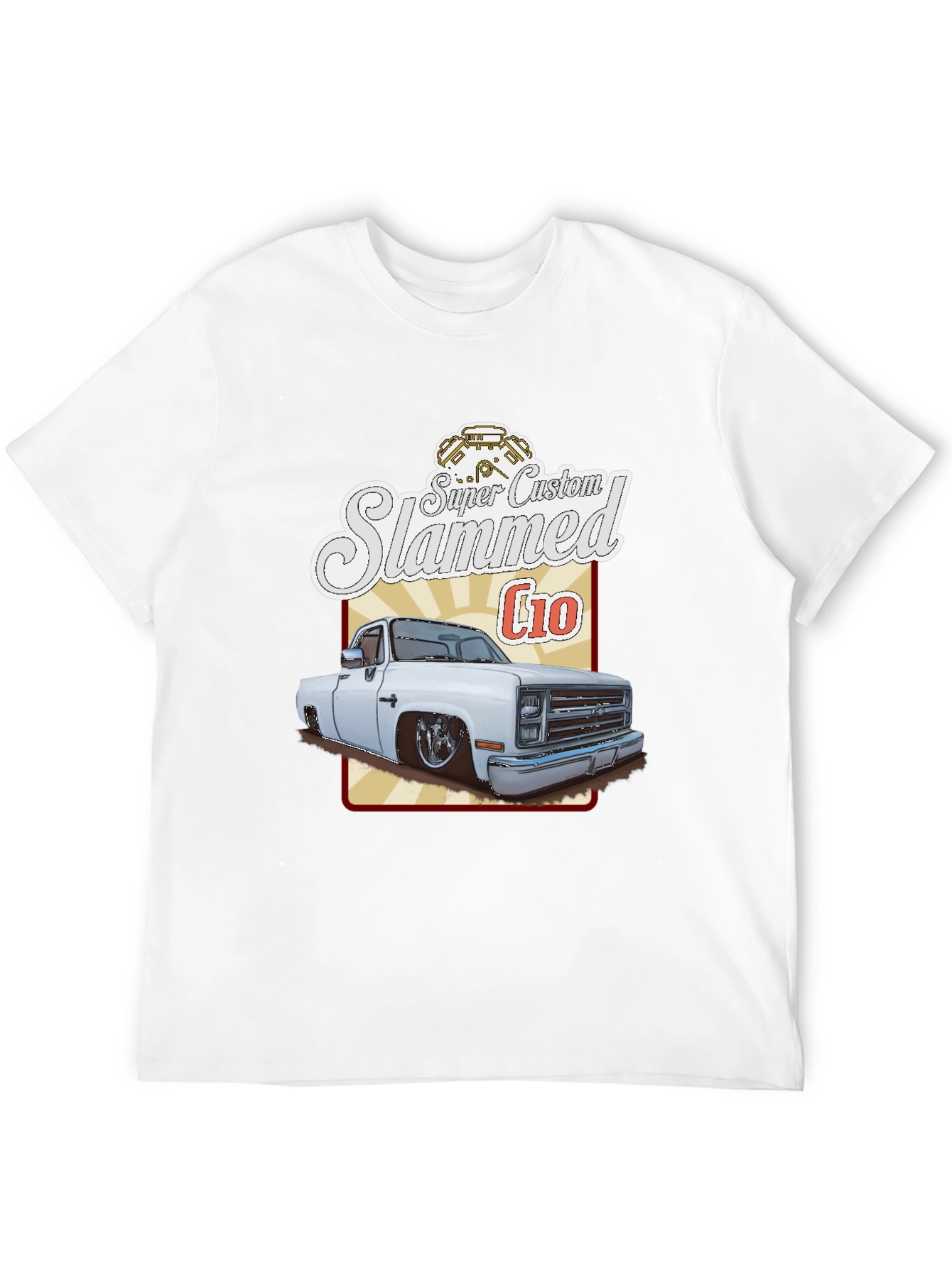 Super Custom Slammed C10 T-Shirt