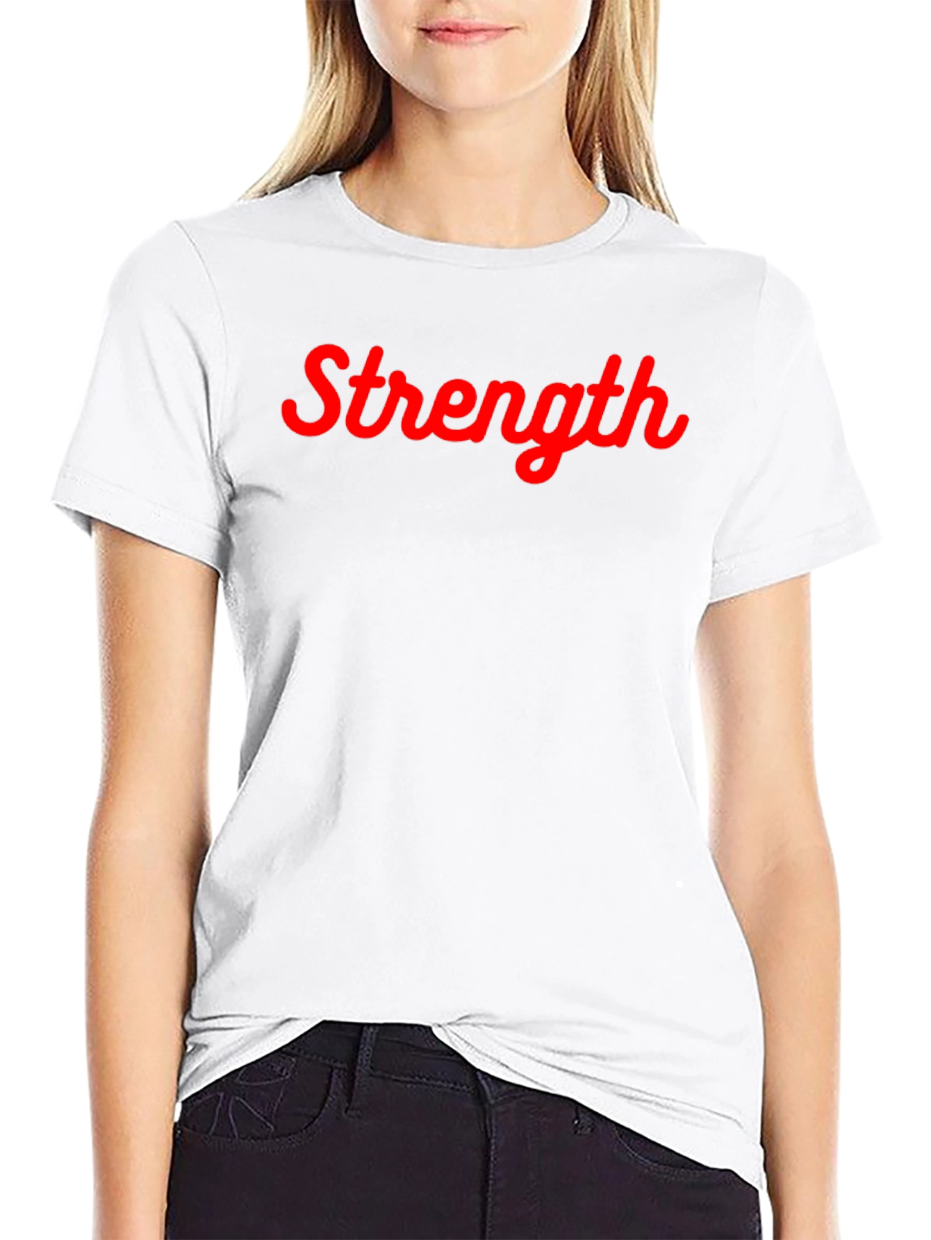 Strength Graphic Tee - Mens Black T-Shirt