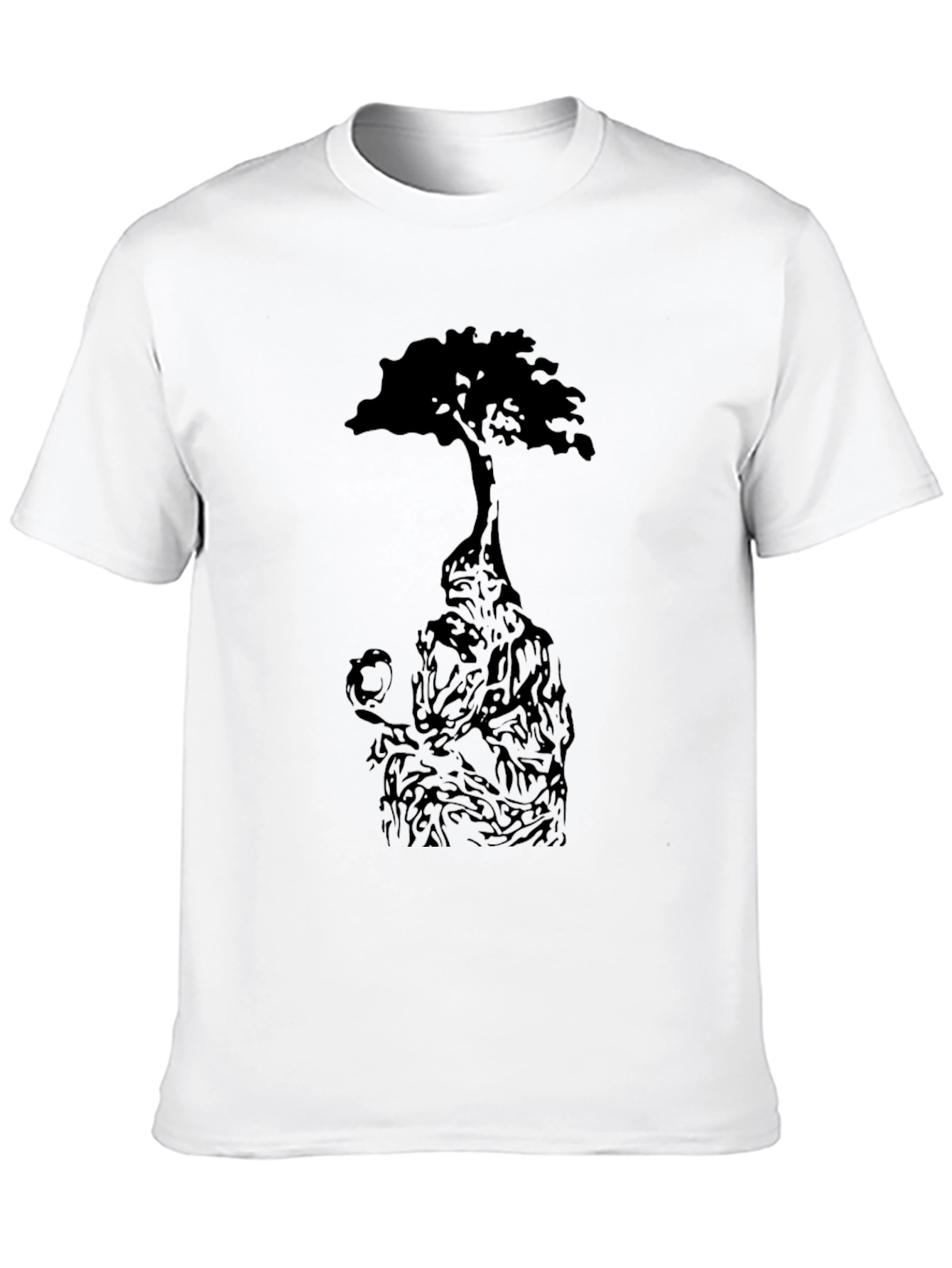 Arboreal Man Graphic Tee - Unique Tree Design