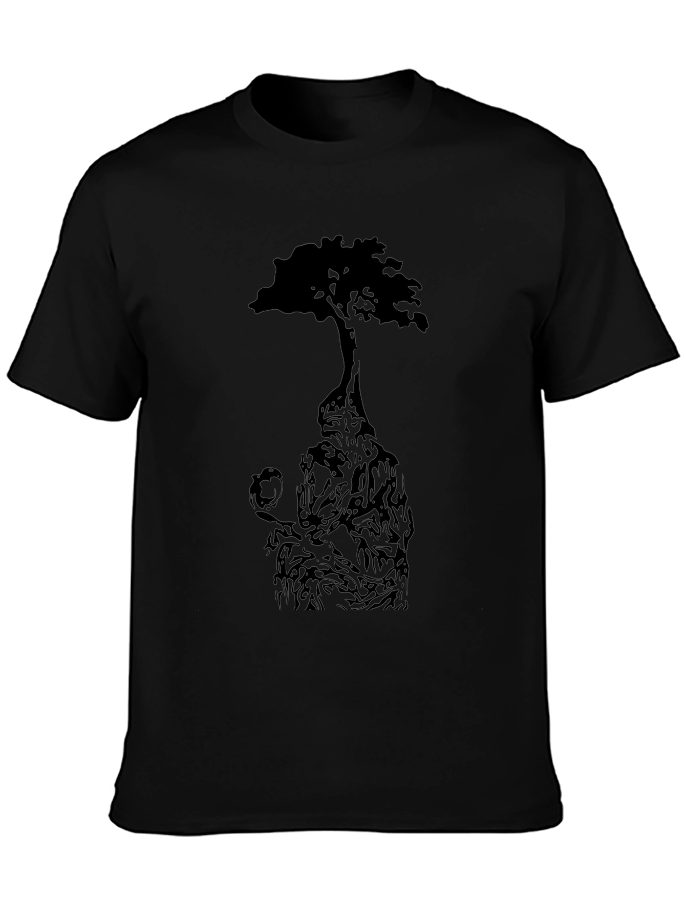 Arboreal Man Graphic Tee - Unique Tree Design
