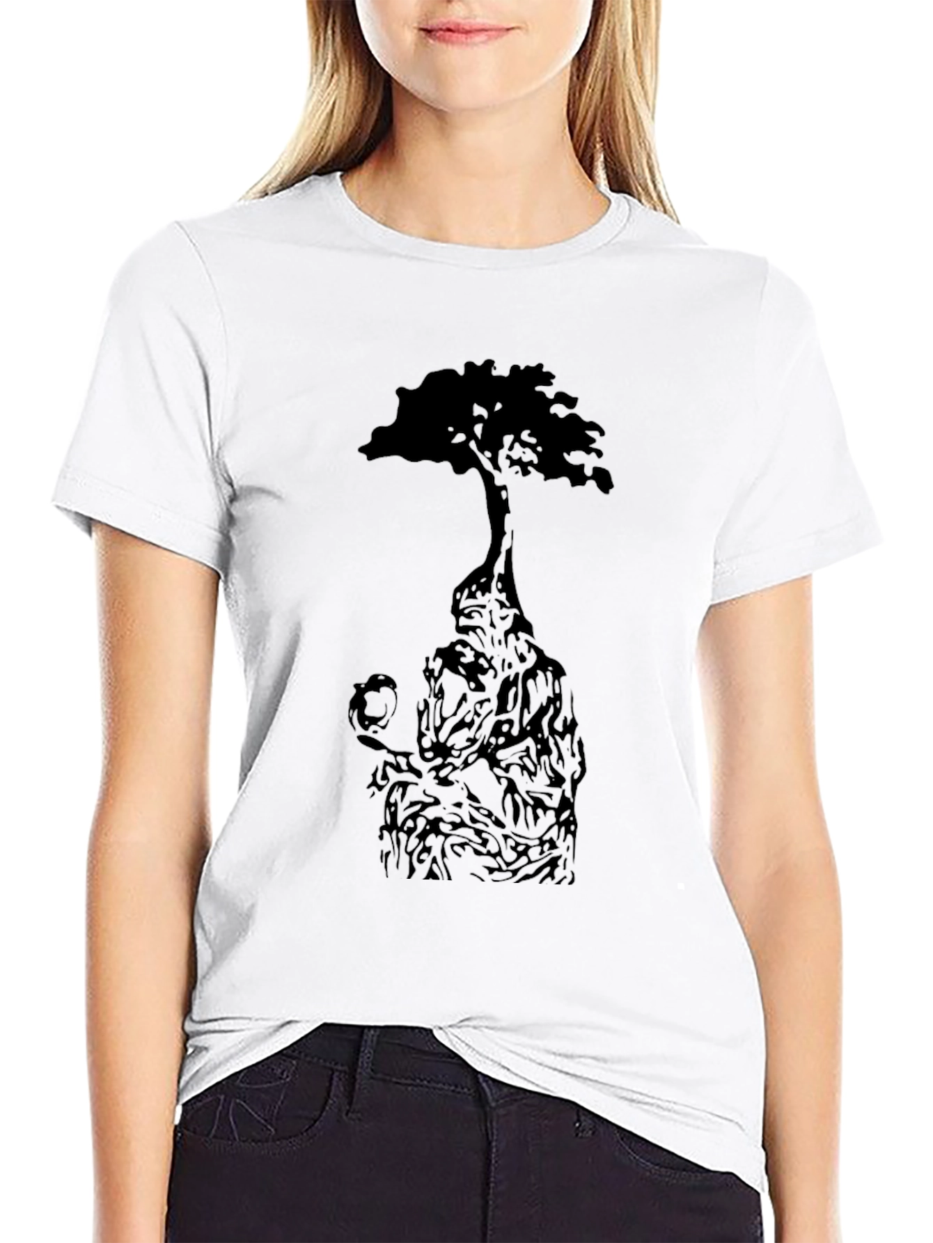 Arboreal Man Graphic Tee - Unique Tree Design