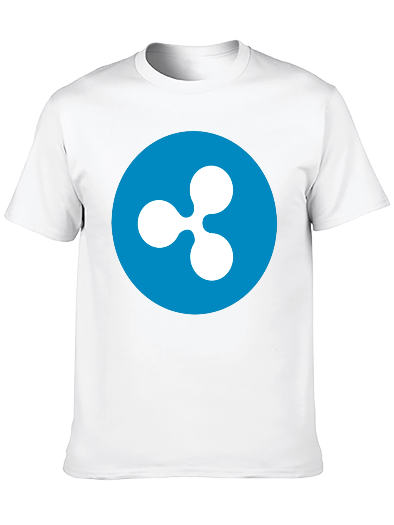 Ripple Crypto Logo T-Shirt - Black