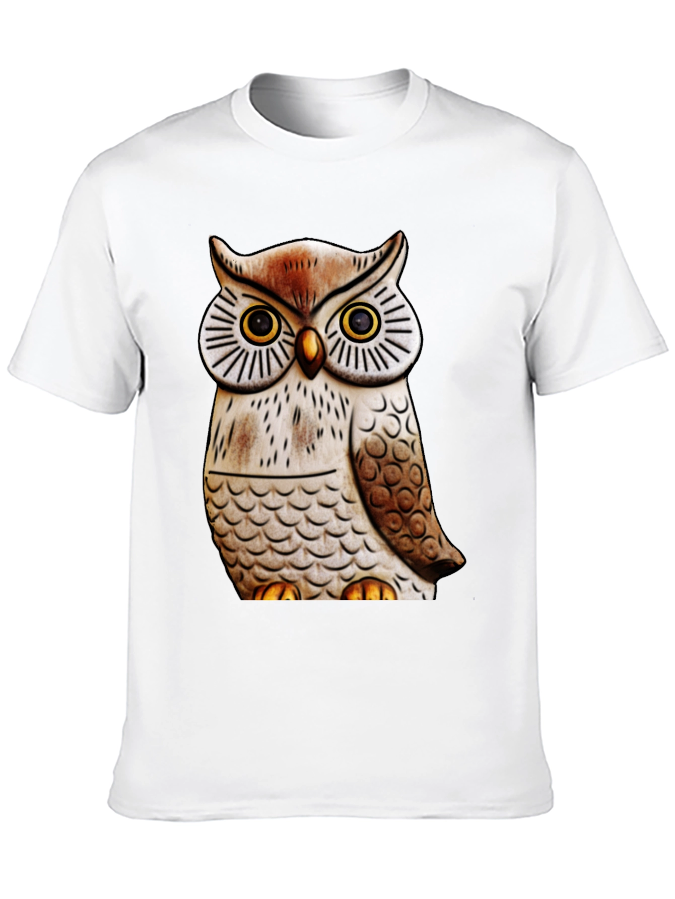 Owl Graphic Print Tee
