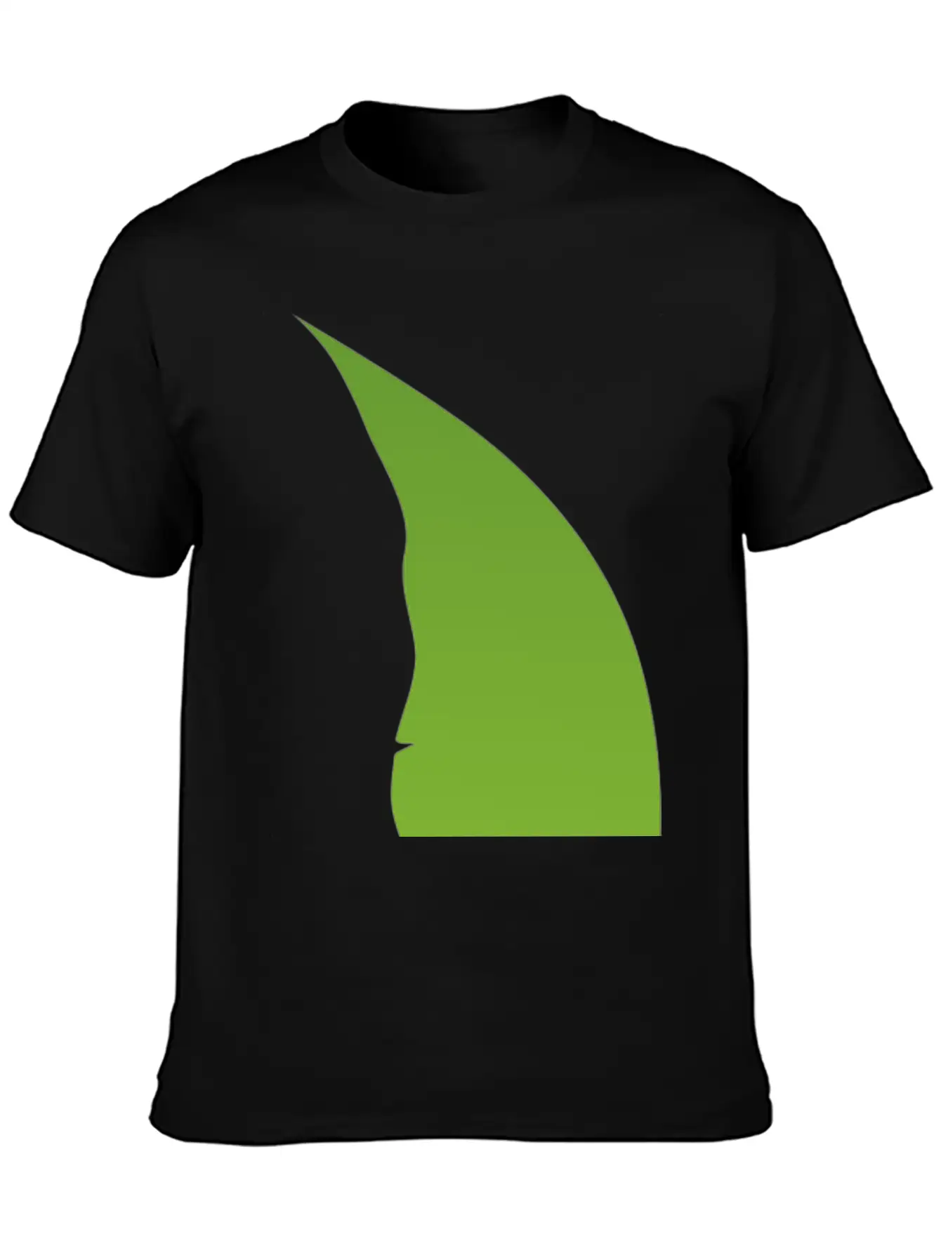 A FACE IN A TREE LEAF Unisex Casual T-Shirt – Clean Design For Daily Comfort