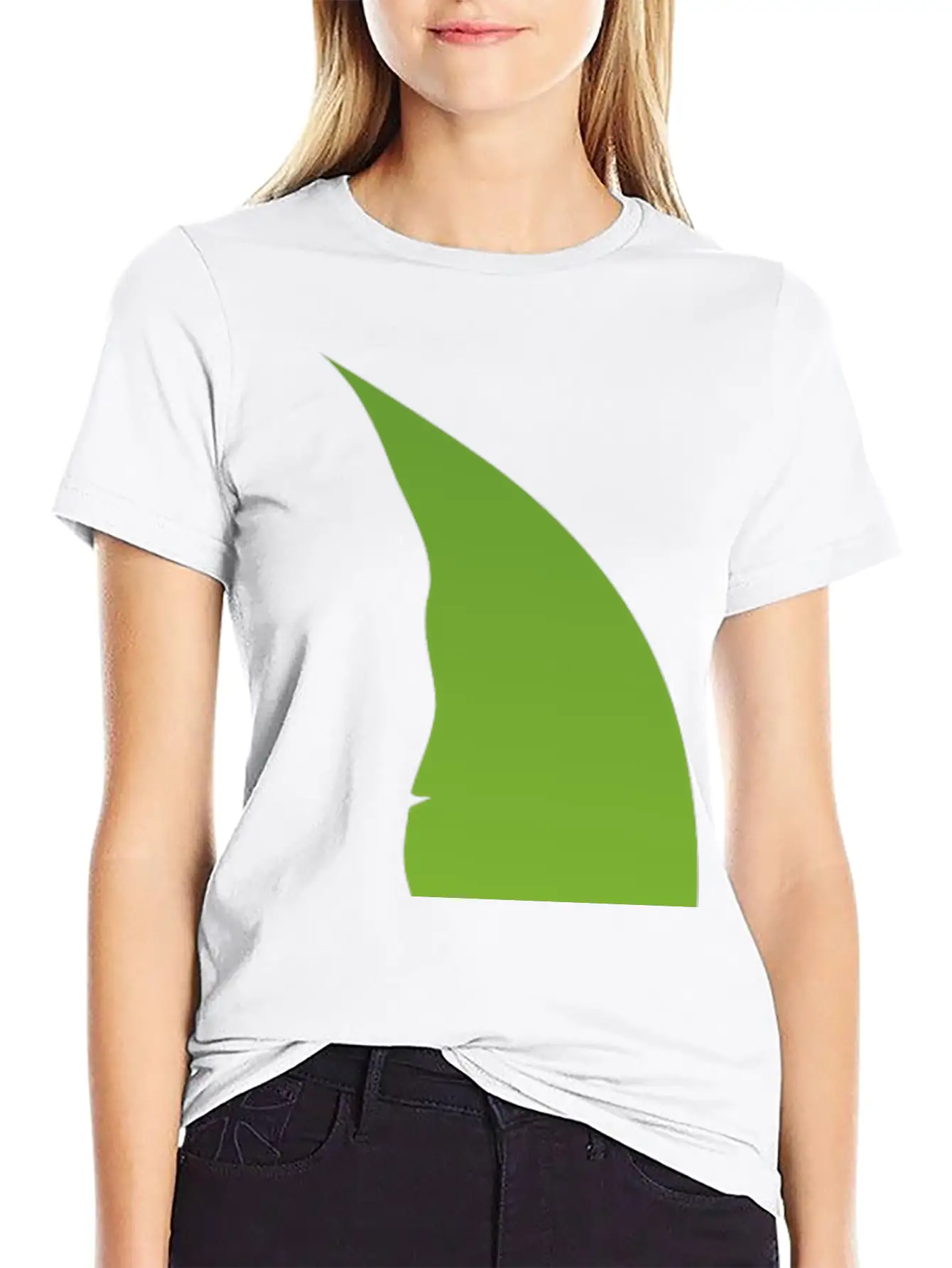 A FACE IN A TREE LEAF Unisex Casual T-Shirt – Clean Design For Daily Comfort