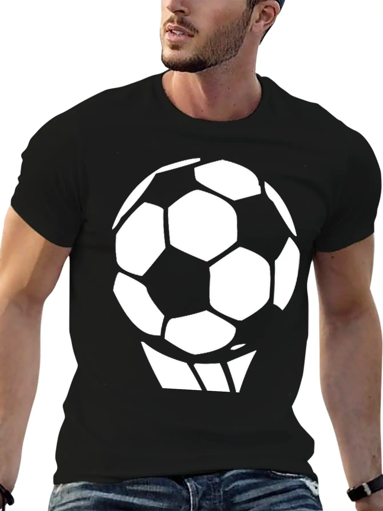 A Football Trophy Unisex Casual T-Shirt – Clean Design For Daily Comfort