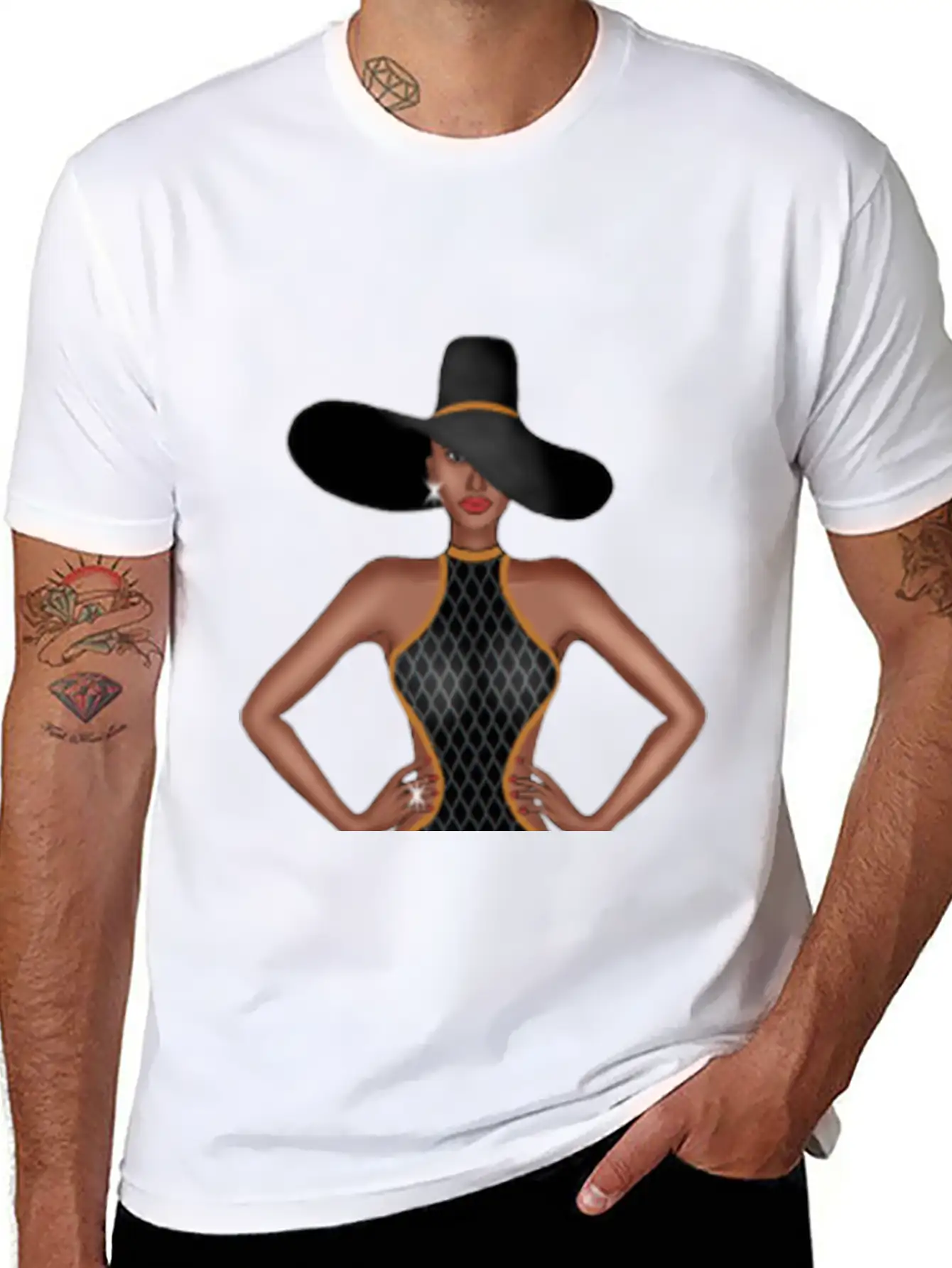 A Lady With Attitude Relaxed Everyday Tee – Lightweight And Durable Cotton