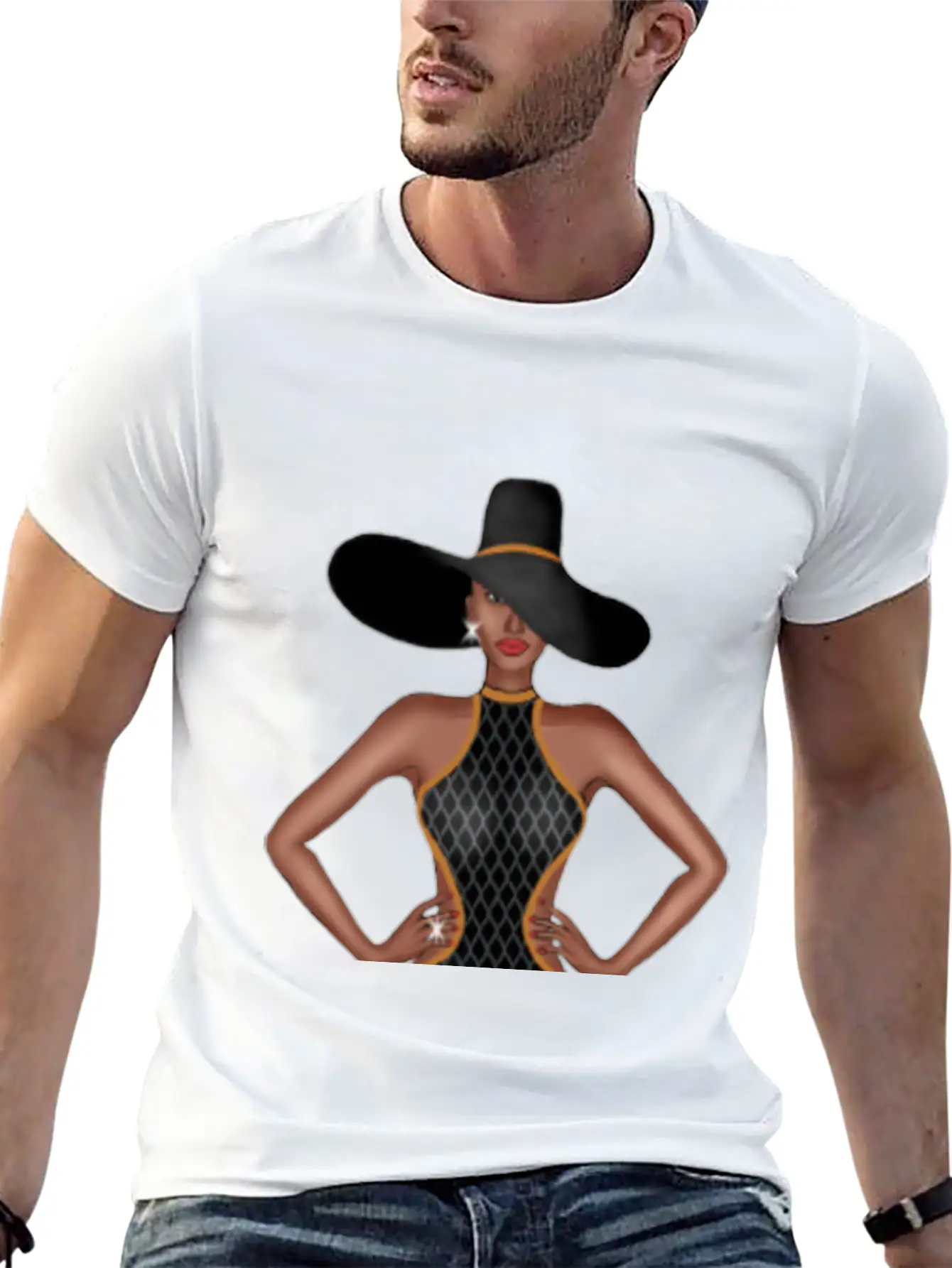 A Lady With Attitude Relaxed Everyday Tee – Lightweight And Durable Cotton