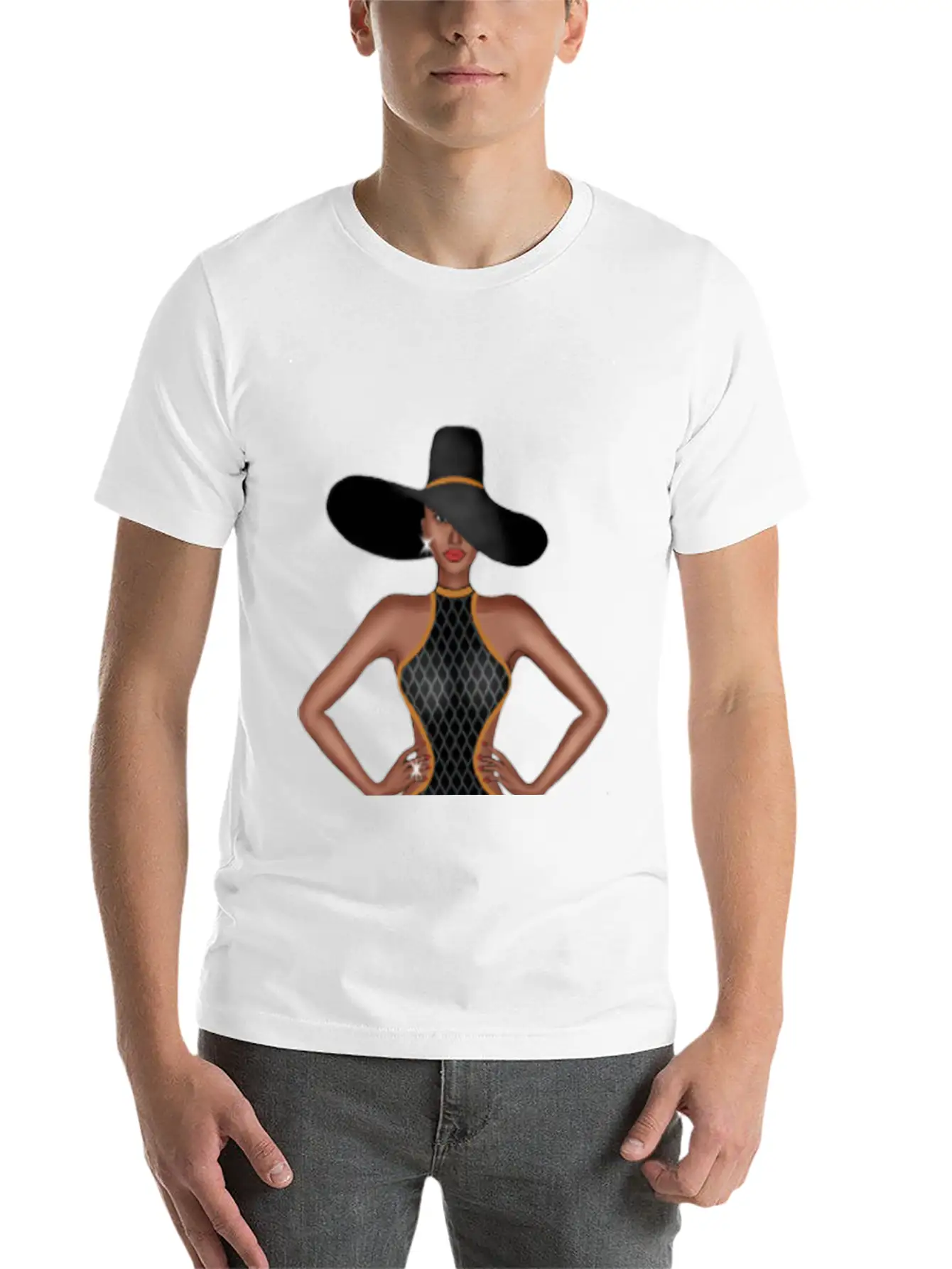 A Lady With Attitude Relaxed Everyday Tee – Lightweight And Durable Cotton