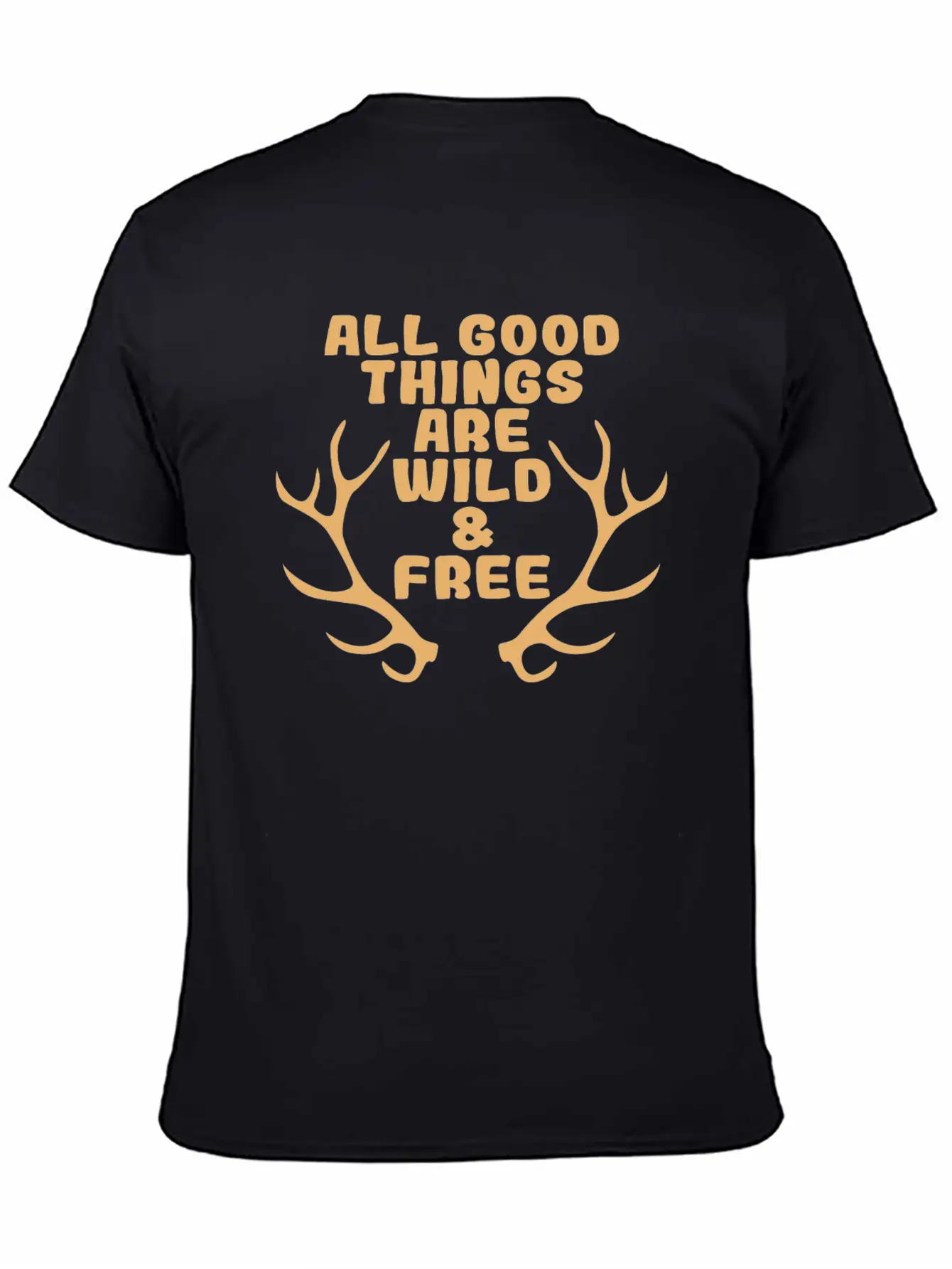 A Perfect Gift For Wild Friends Saying "All Good Lightweight Cotton T-Shirt – Daily Comfort Graphic Shirt