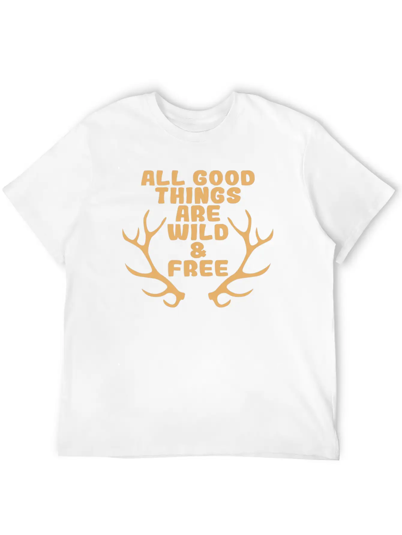 A Perfect Gift For Wild Friends Saying "All Good Lightweight Cotton T-Shirt – Daily Comfort Graphic Shirt