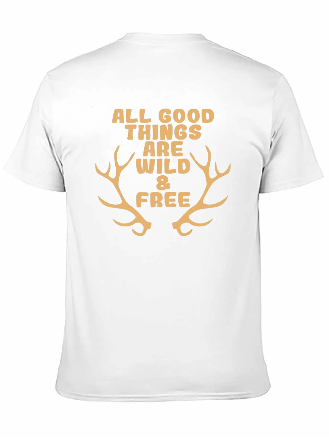 A Perfect Gift For Wild Friends Saying "All Good Lightweight Cotton T-Shirt – Daily Comfort Graphic Shirt