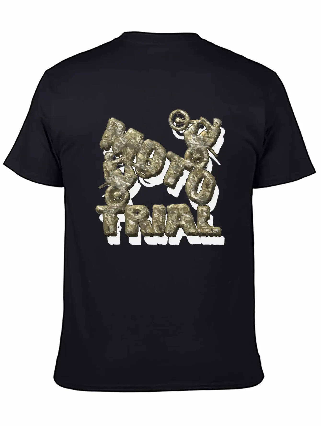 A Stone Monument For - Moto Trial Stylish Everyday T-Shirt – Unisex Basic Cotton Tee
