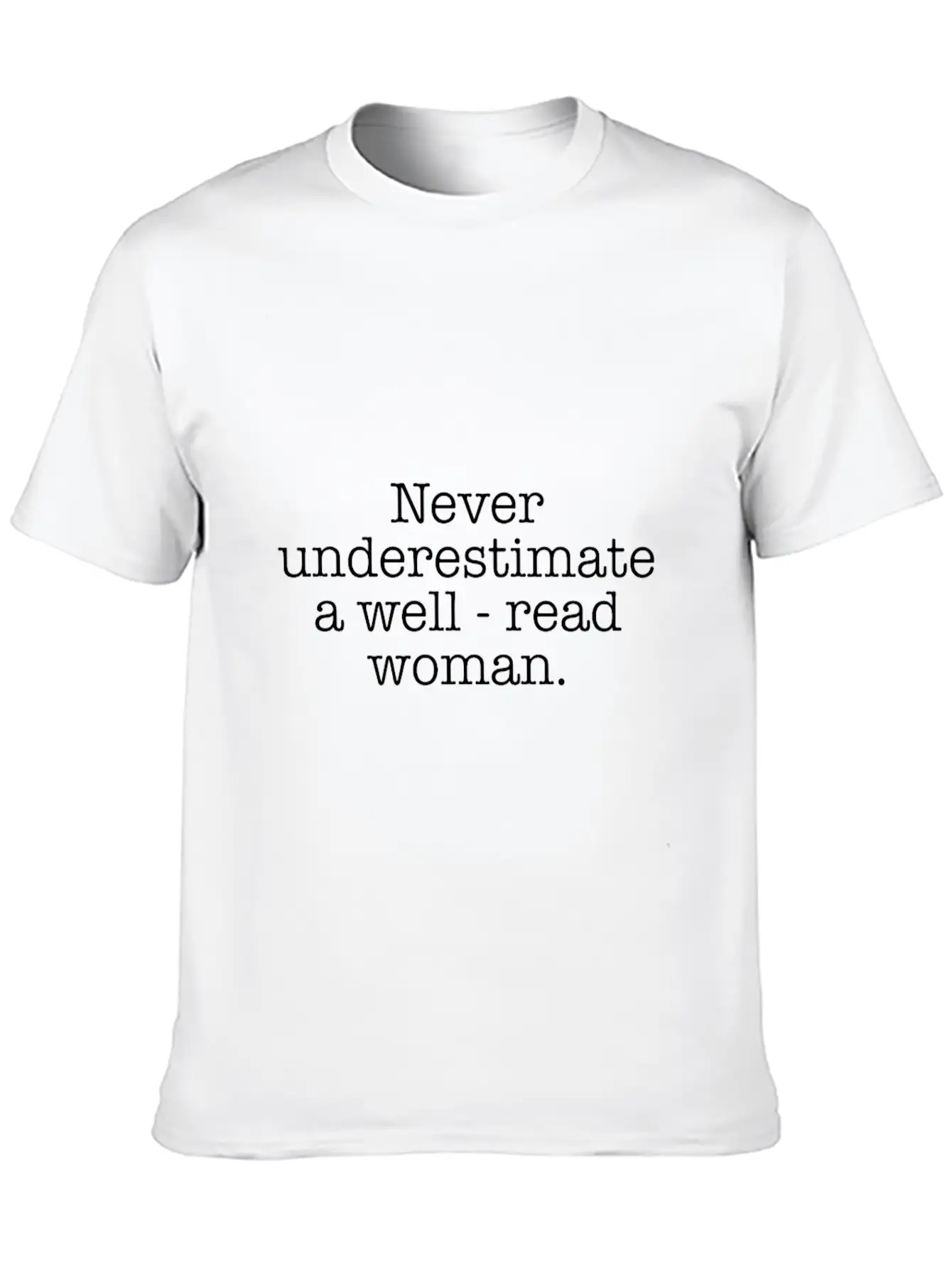 A Well Read Woman Classic Fit Graphic Tee For Daily Comfort – Unisex Cotton Shirt