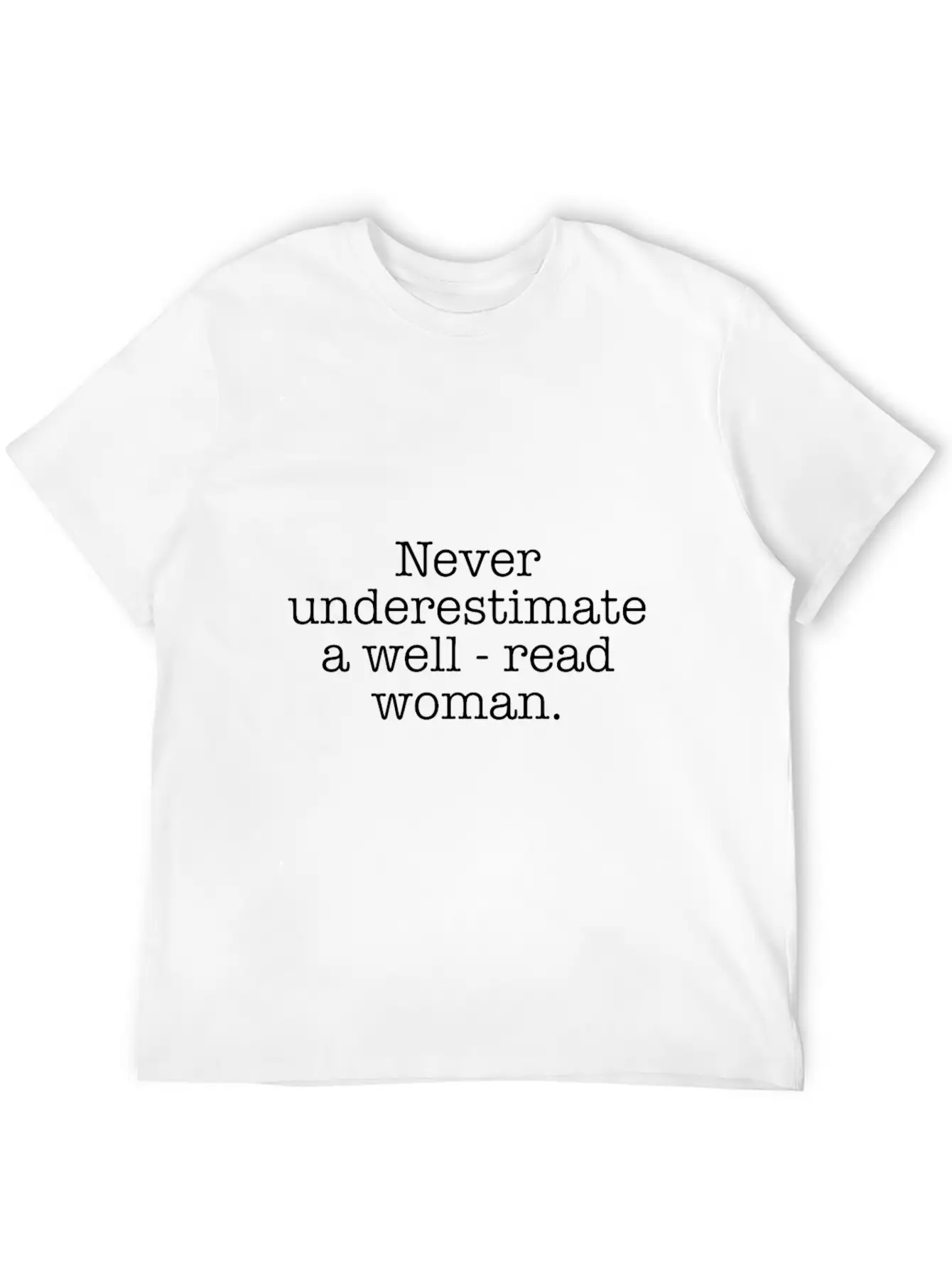 A Well Read Woman Classic Fit Graphic Tee For Daily Comfort – Unisex Cotton Shirt
