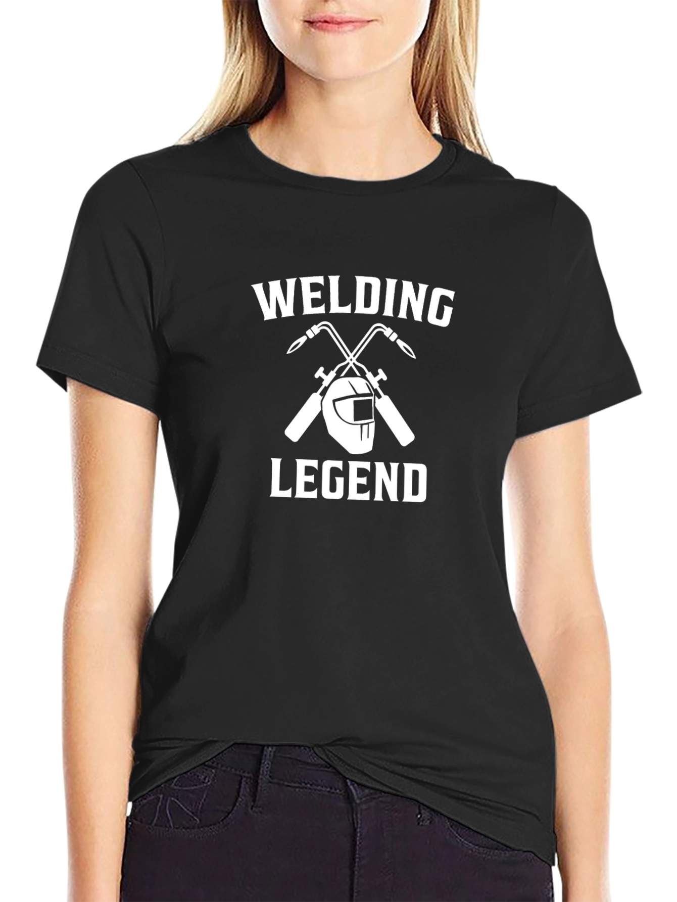 Welding Legend Graphic Tee - Black