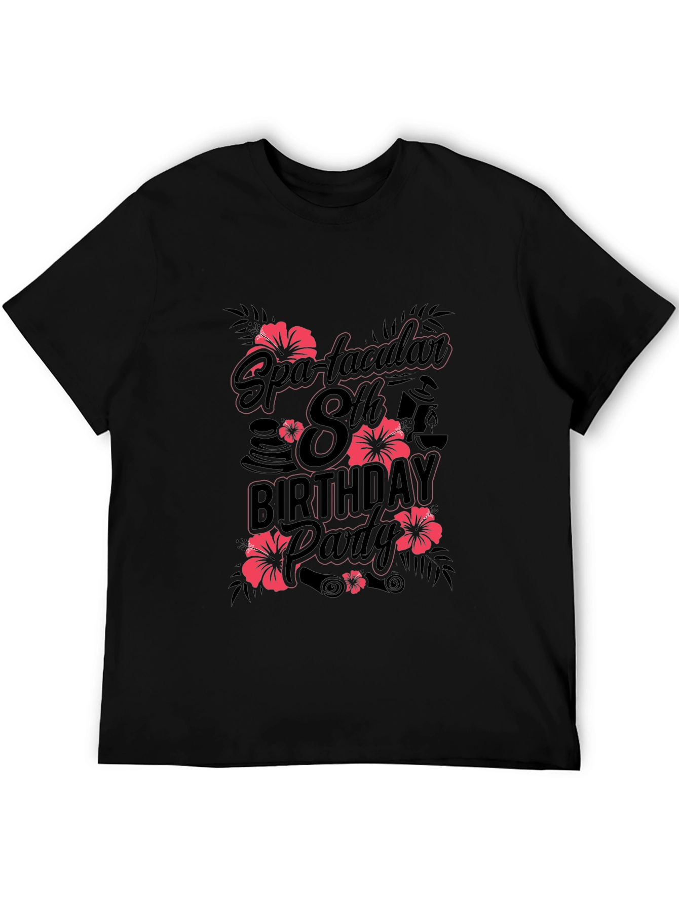 Spa-tacular 8th Birthday Party T-Shirt