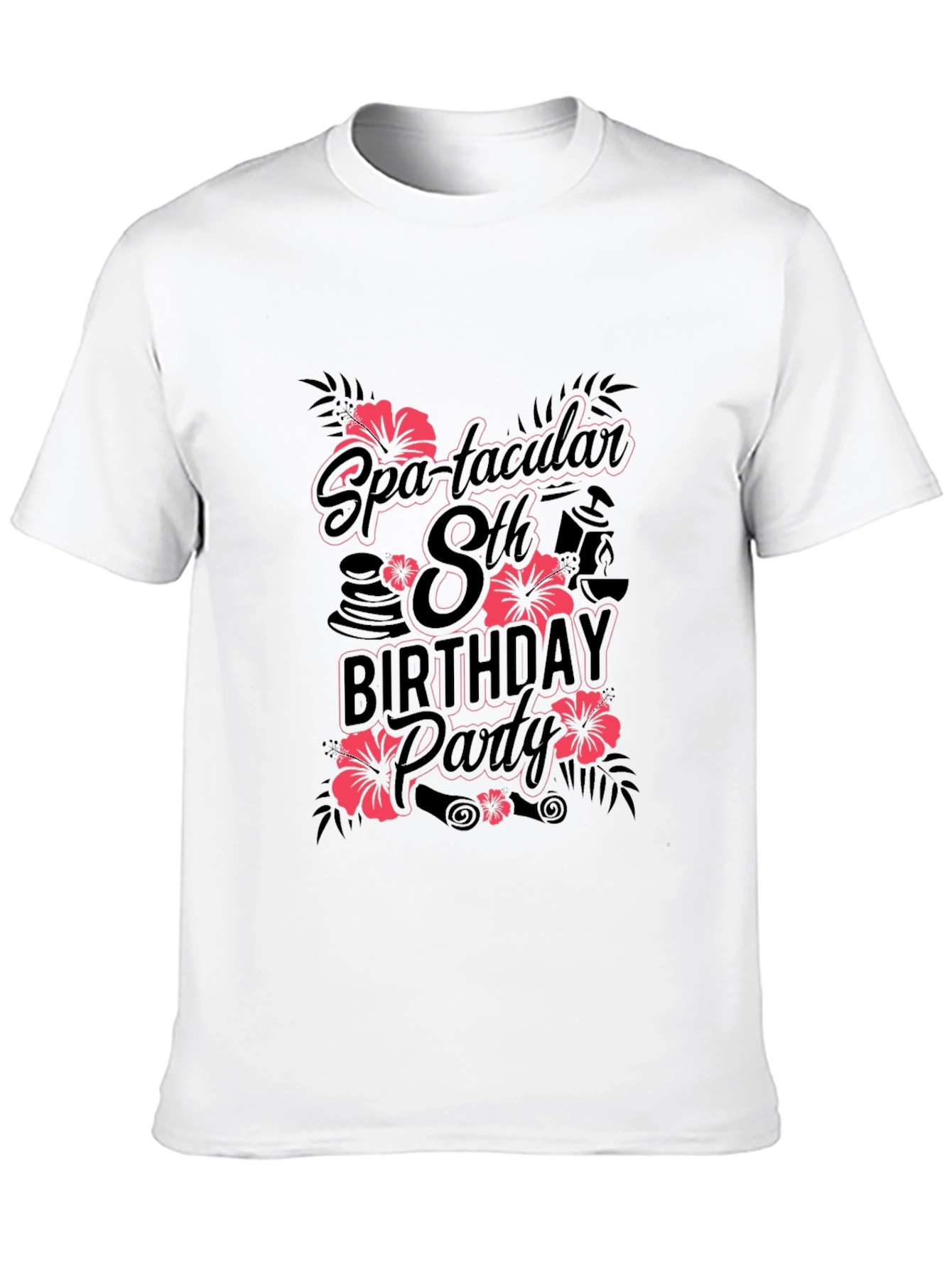 Spa-tacular 8th Birthday Party T-Shirt