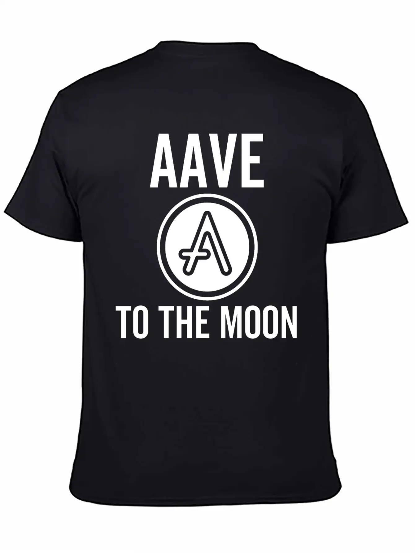 Aave To The Moon Modern Fit Casual T-Shirt – Clean And Versatile Design