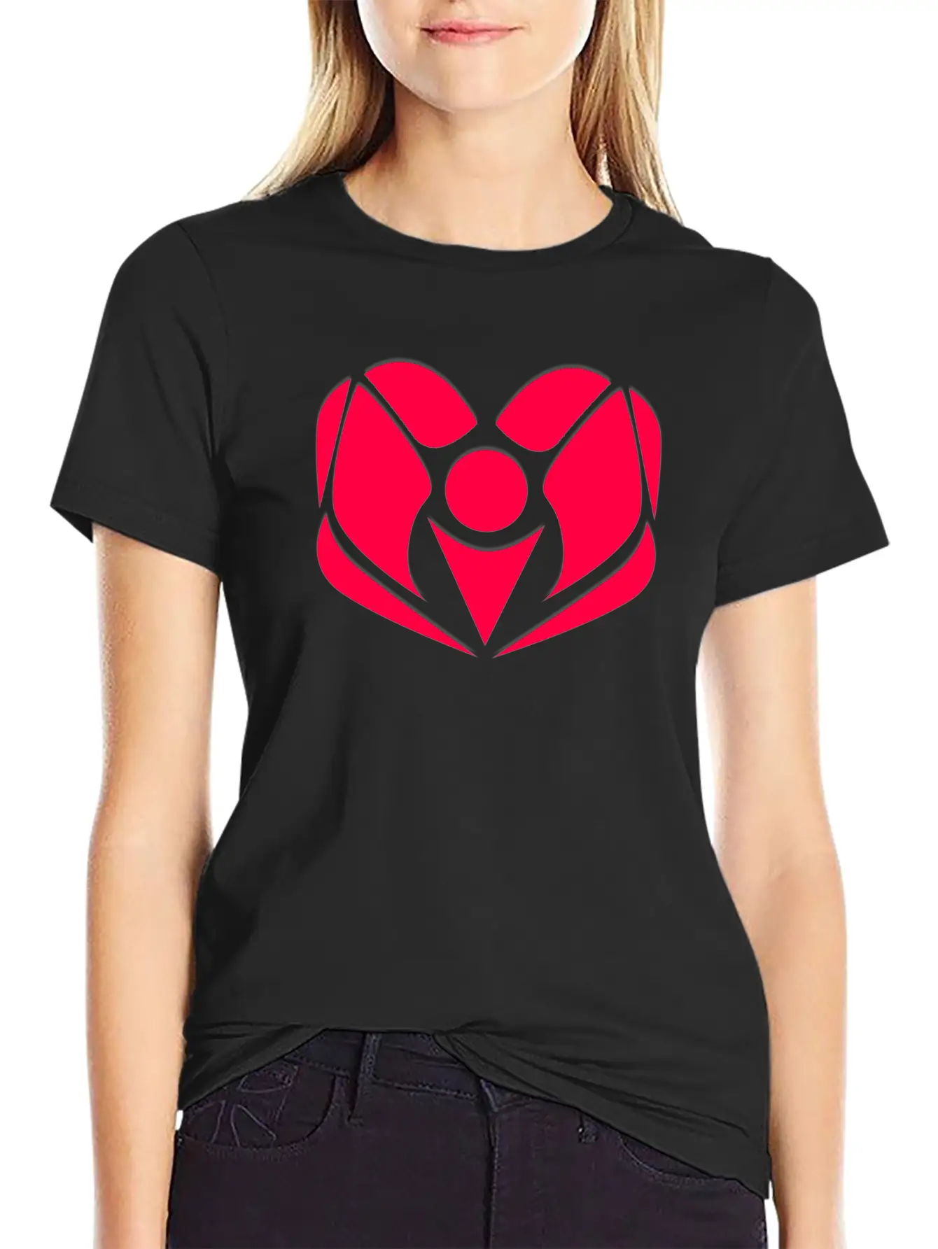 Abstract Alignment Unisex Casual T-Shirt – Clean Design For Daily Comfort