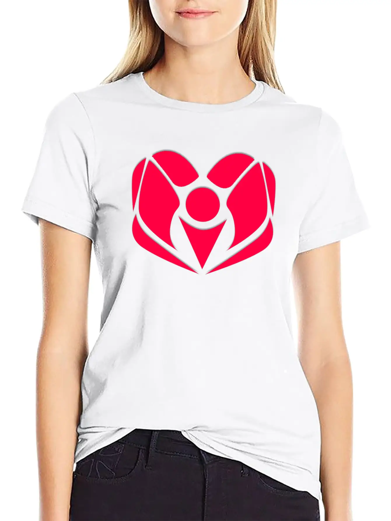 Abstract Alignment Unisex Casual T-Shirt – Clean Design For Daily Comfort