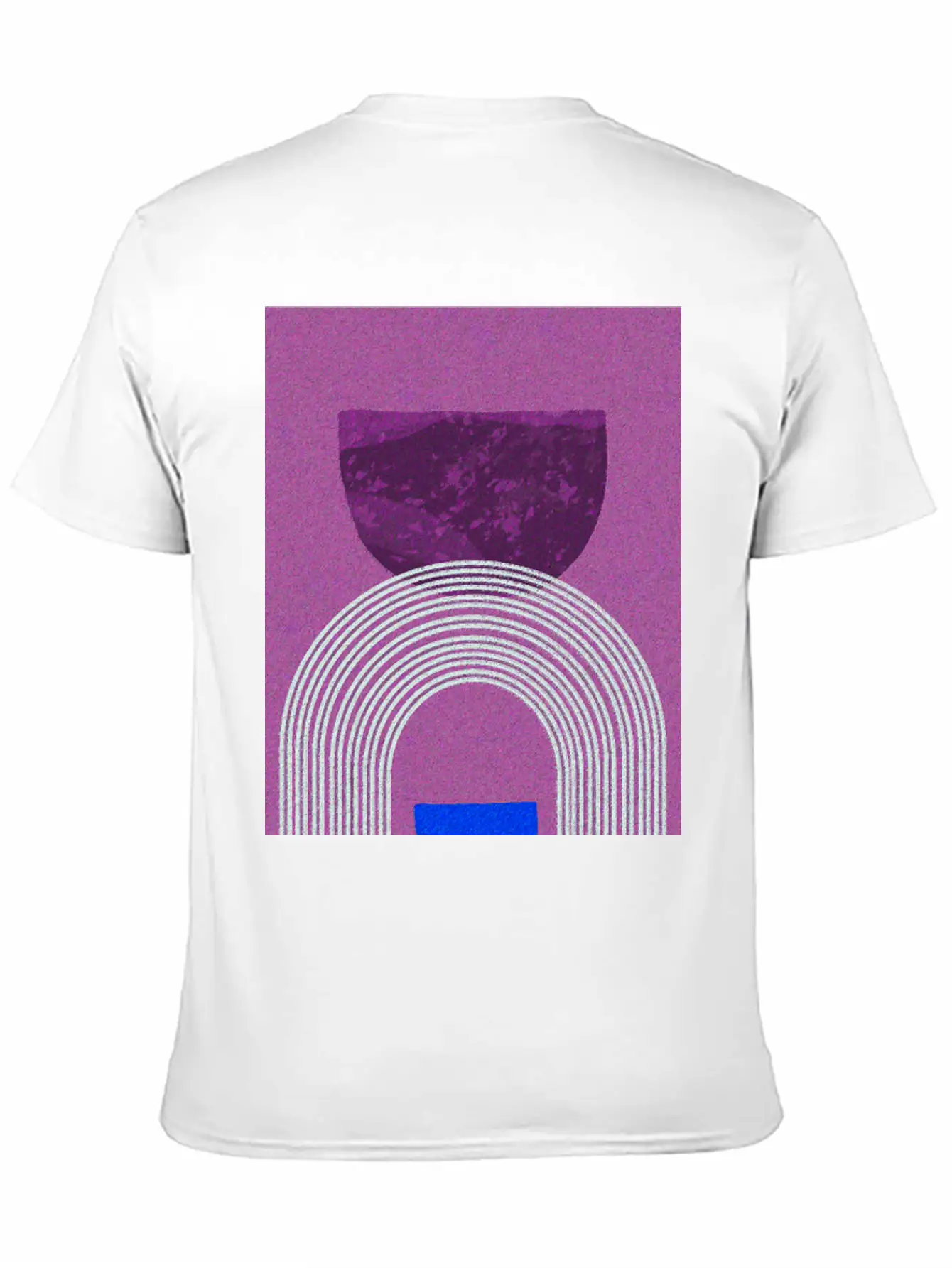 Abstract-Rainbow-Color-Pencil-Colorful Relaxed Everyday Tee – Lightweight And Durable Cotton