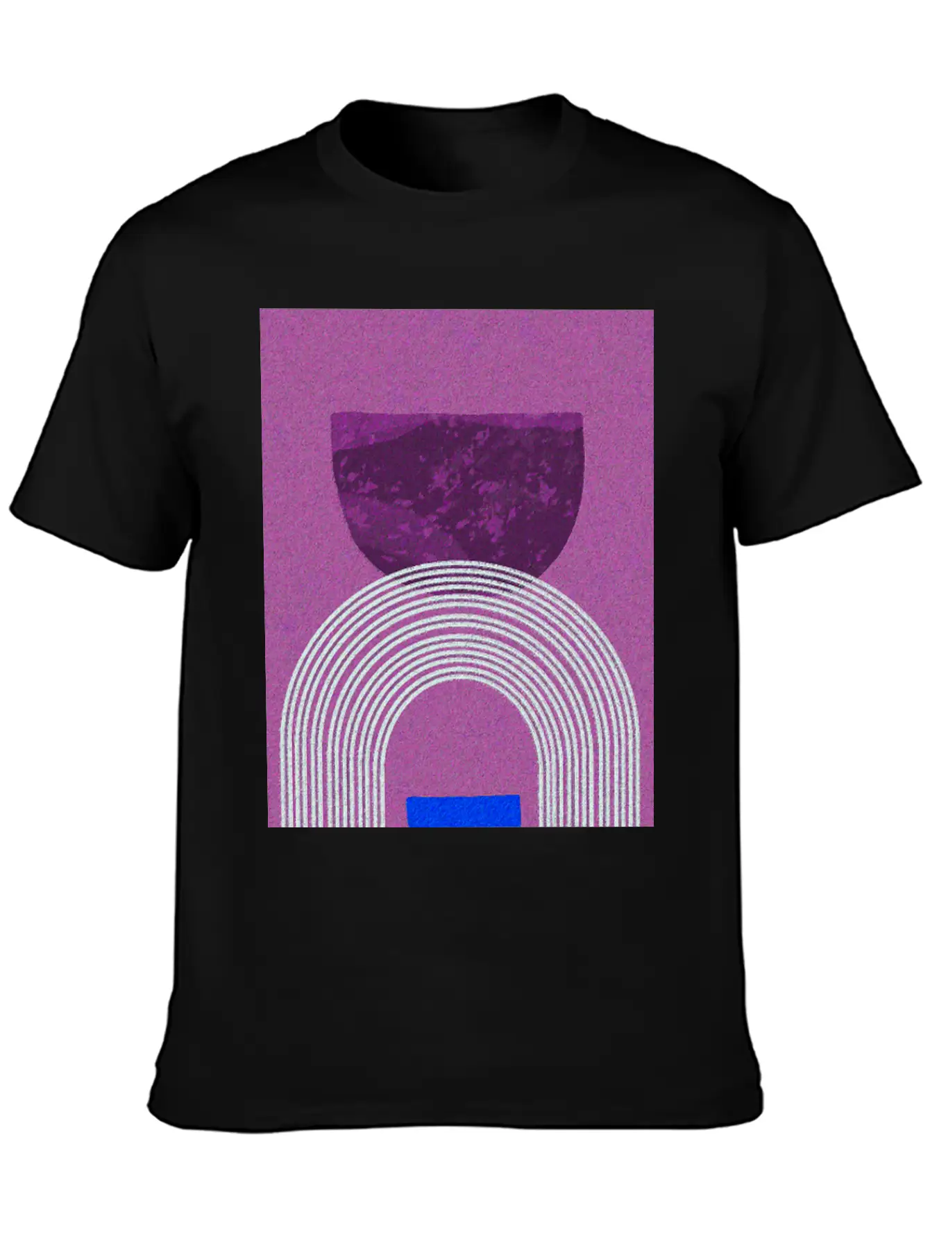 Abstract-Rainbow-Color-Pencil-Colorful Relaxed Everyday Tee – Lightweight And Durable Cotton
