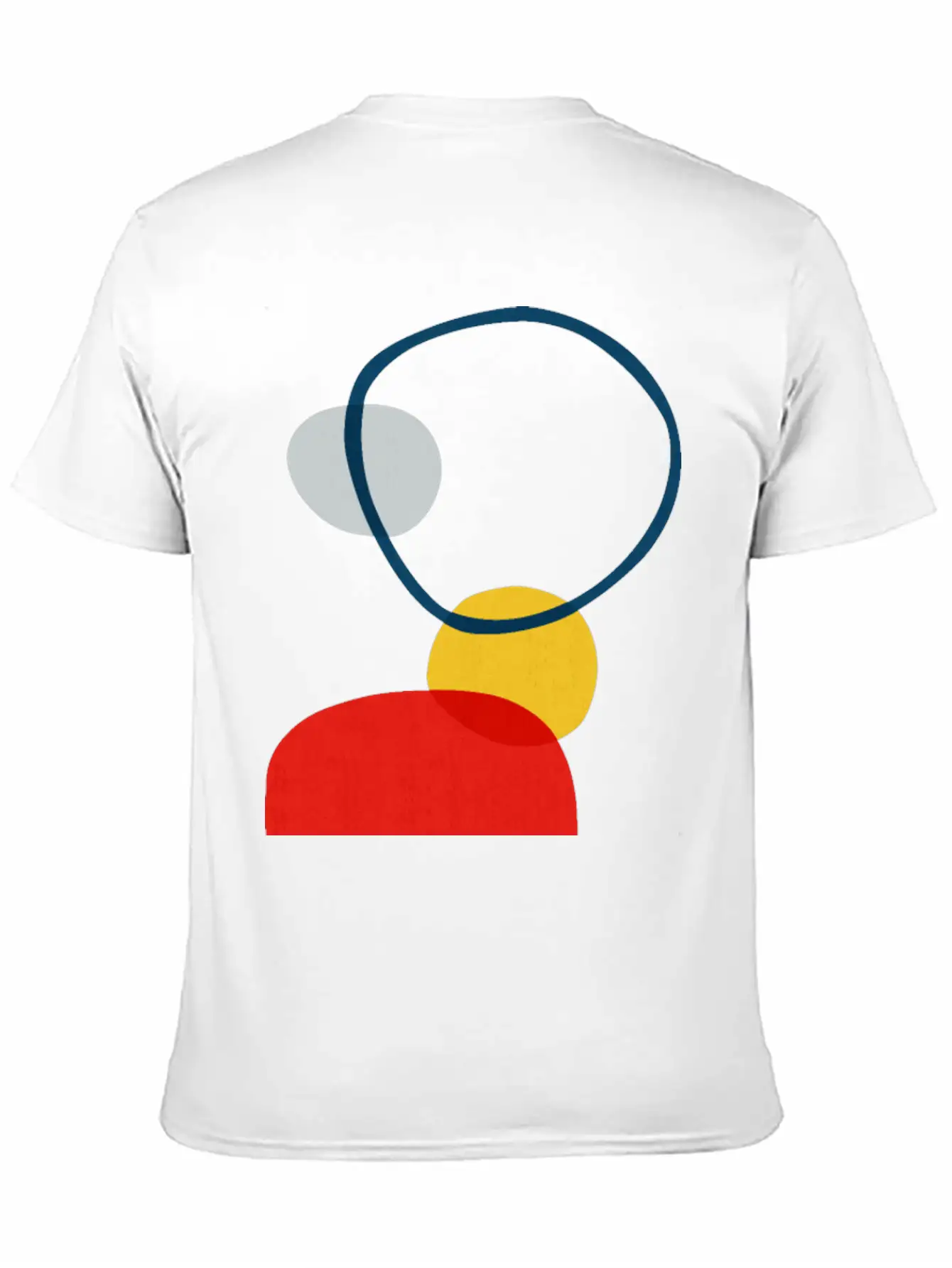 Abstract Shapes 30 Lightweight Cotton T-Shirt – Daily Comfort Graphic Shirt