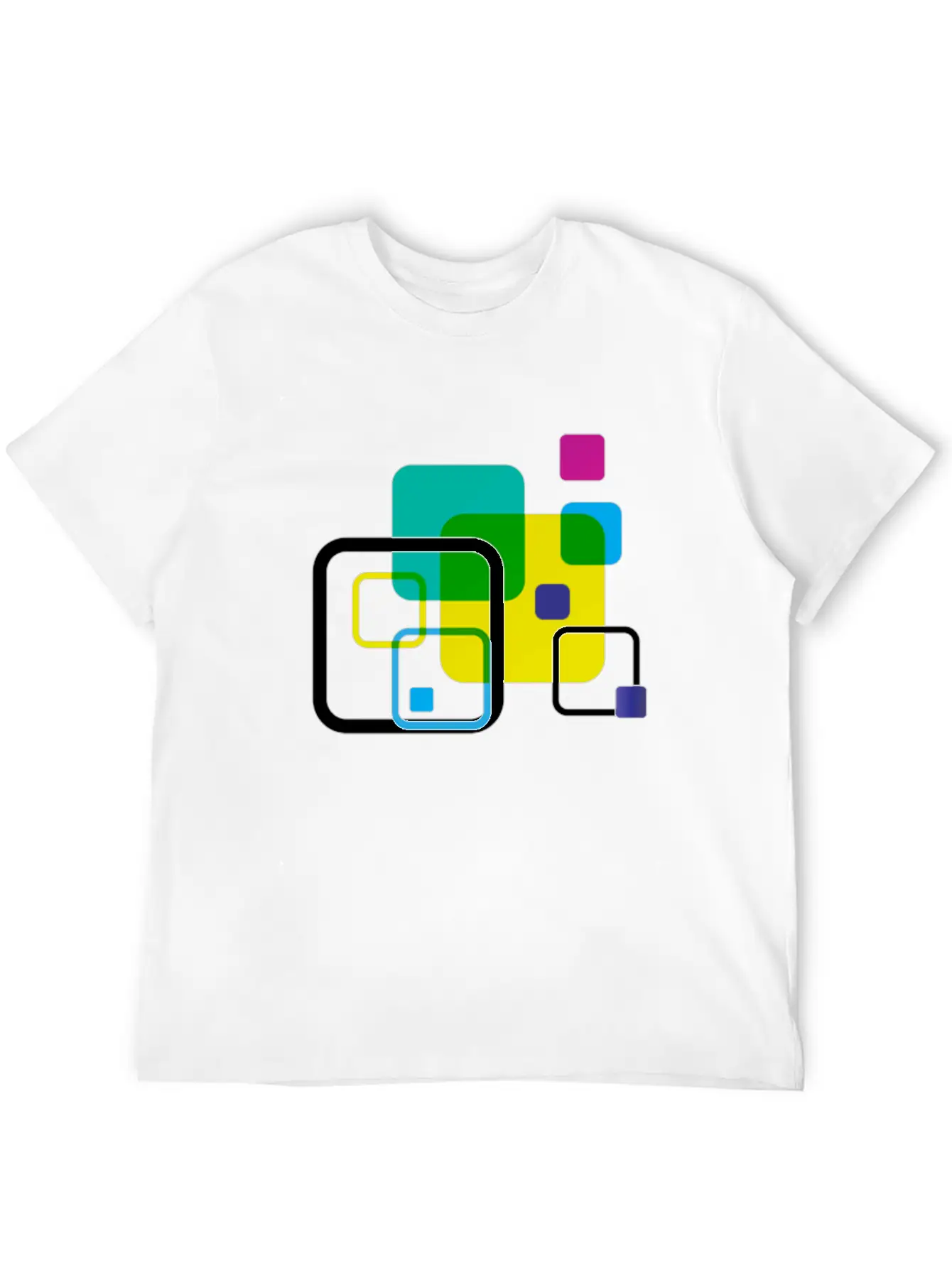 Abstract Unisex Casual T-Shirt – Clean Design For Daily Comfort