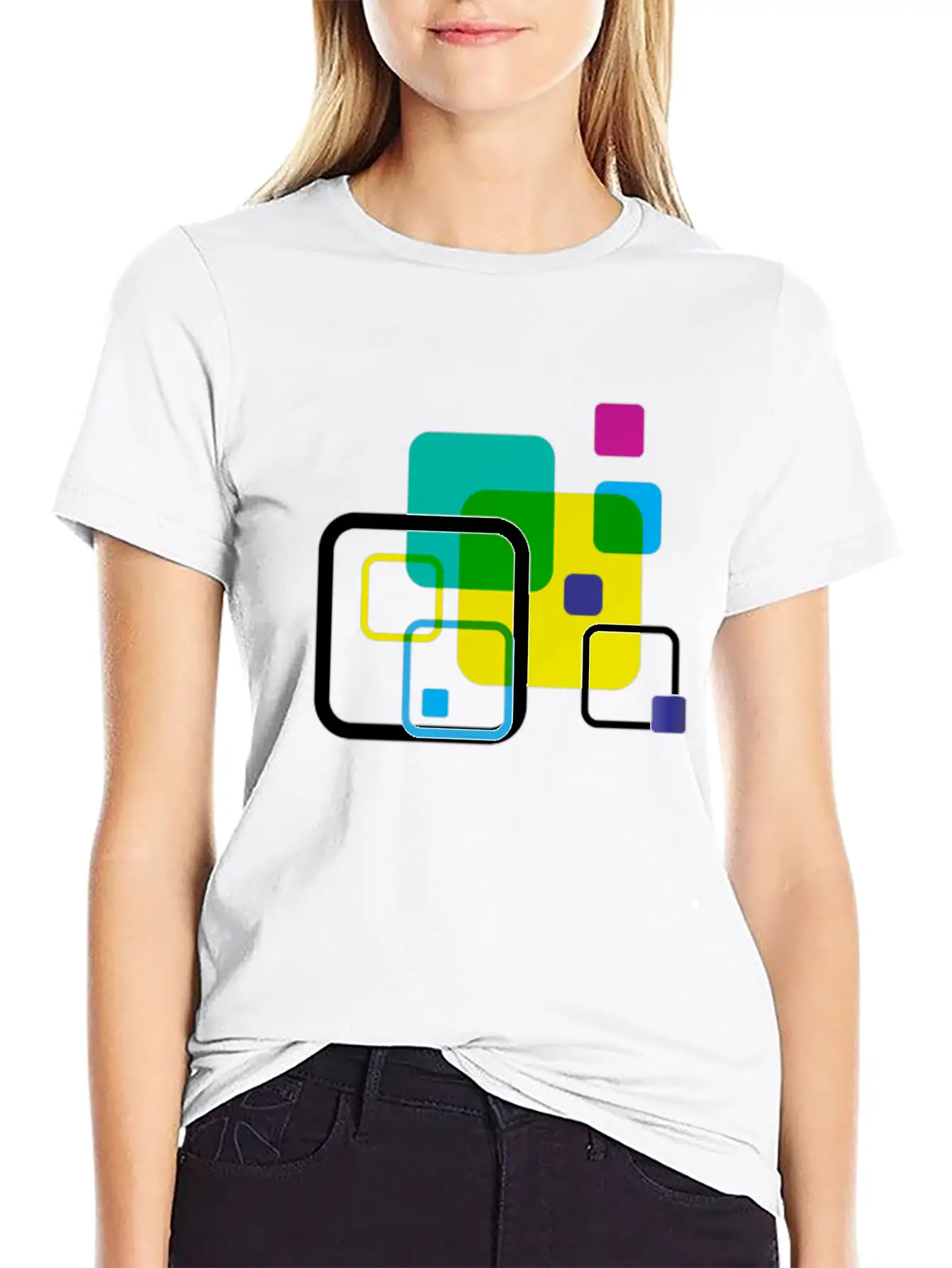 Abstract Unisex Casual T-Shirt – Clean Design For Daily Comfort