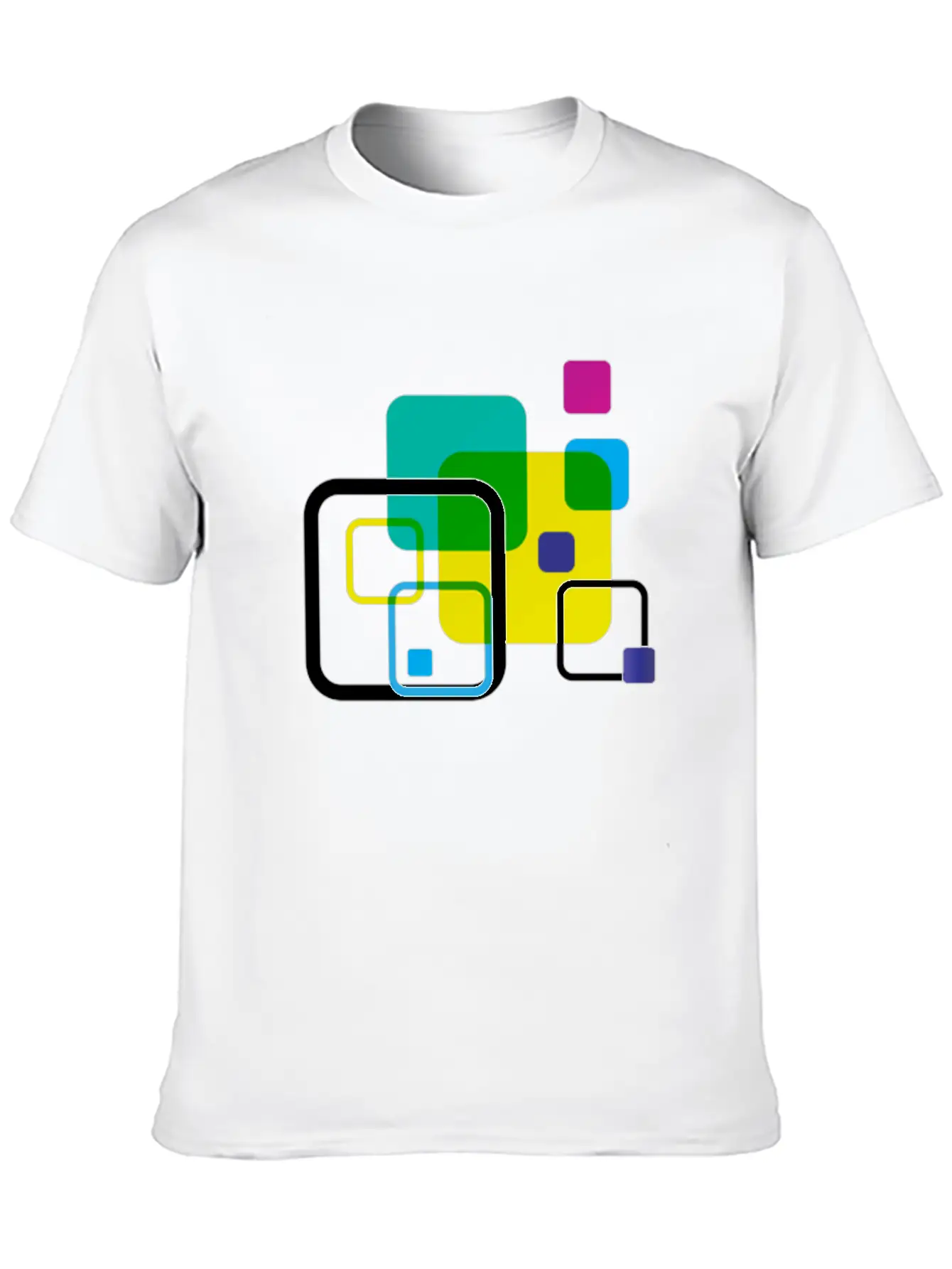 Abstract Unisex Casual T-Shirt – Clean Design For Daily Comfort