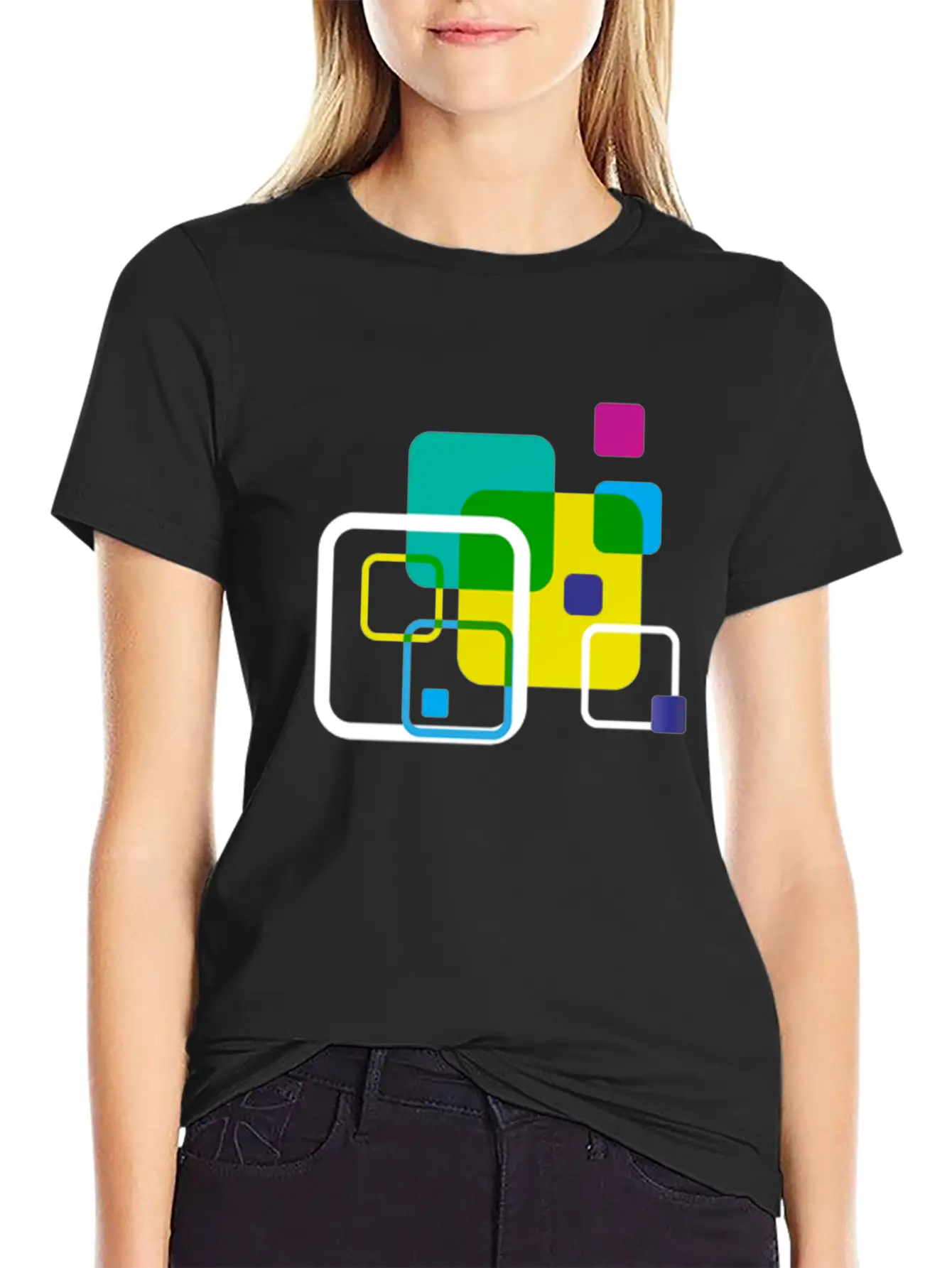 Abstract Unisex Casual T-Shirt – Clean Design For Daily Comfort