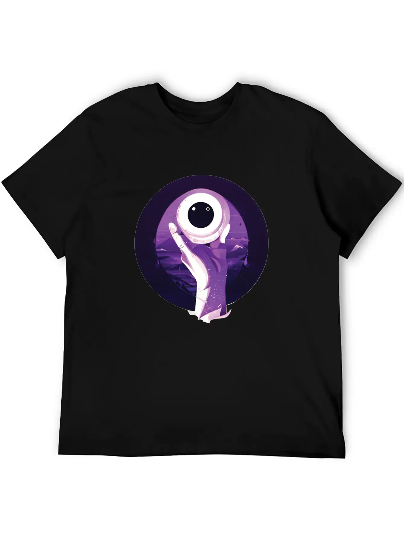 Abstract Weird Eyeball Trophy Winner Modern Fit Casual T-Shirt ��� Clean And Versatile Design