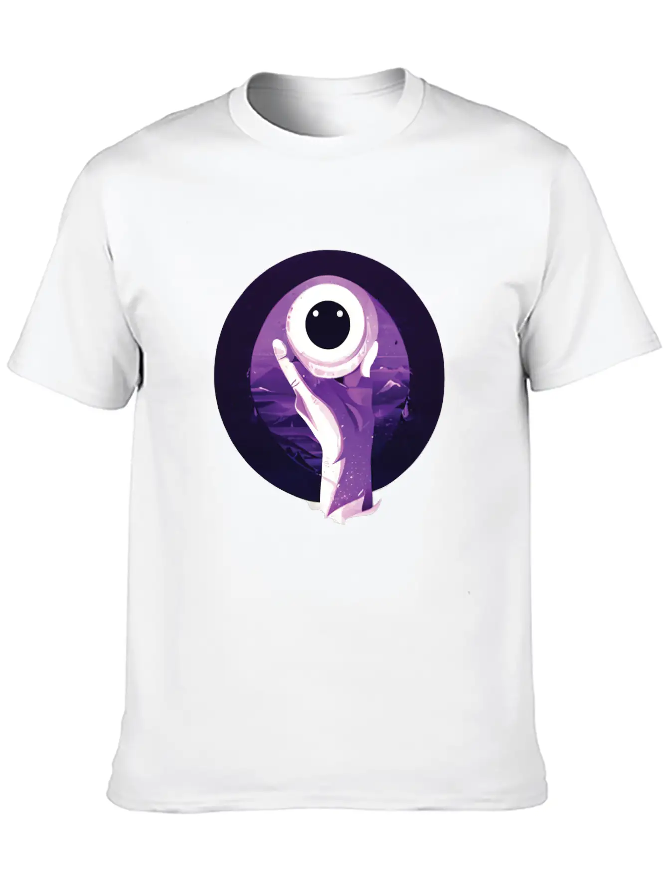 Abstract Weird Eyeball Trophy Winner Modern Fit Casual T-Shirt ��� Clean And Versatile Design
