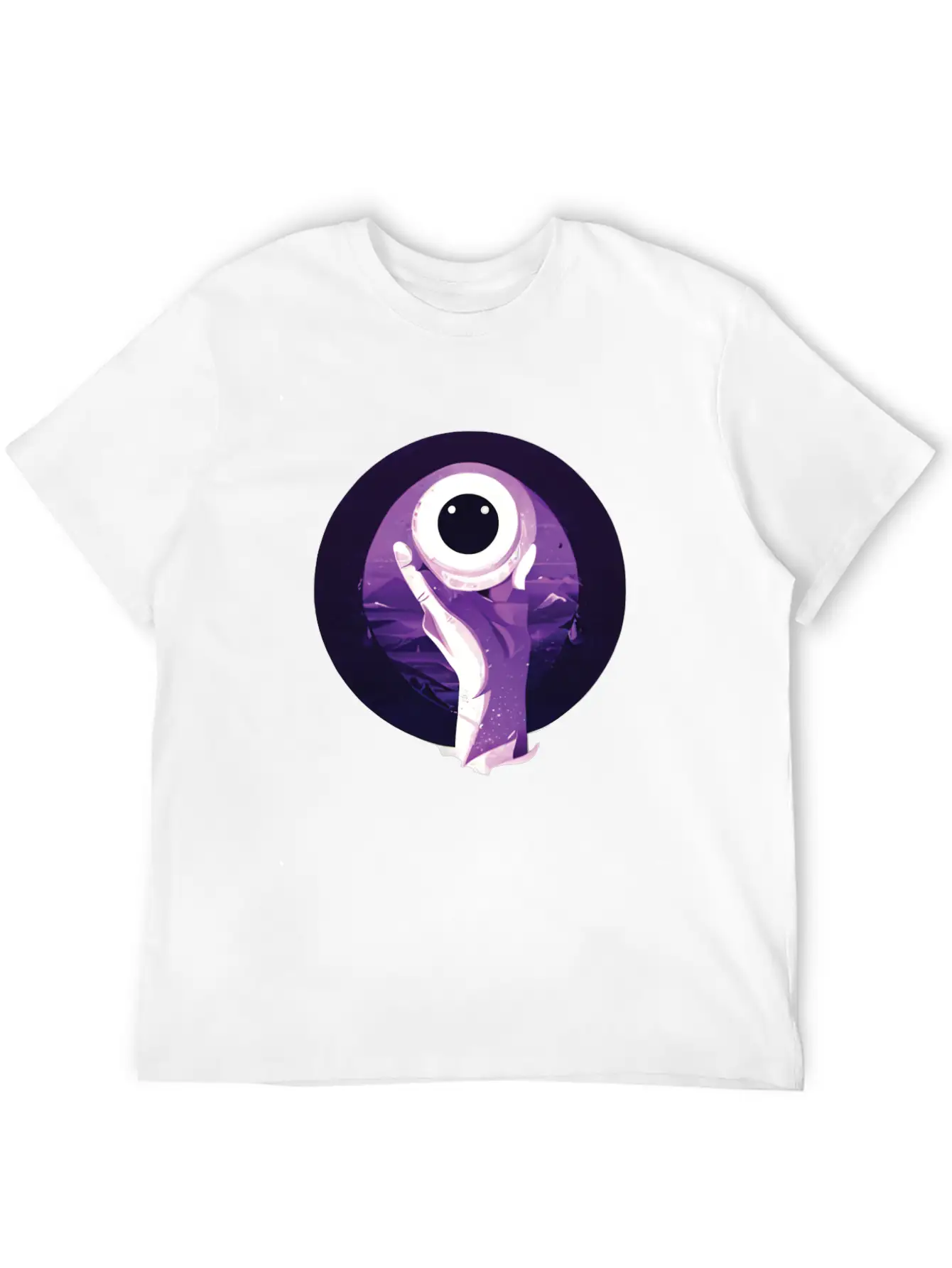 Abstract Weird Eyeball Trophy Winner Modern Fit Casual T-Shirt ��� Clean And Versatile Design
