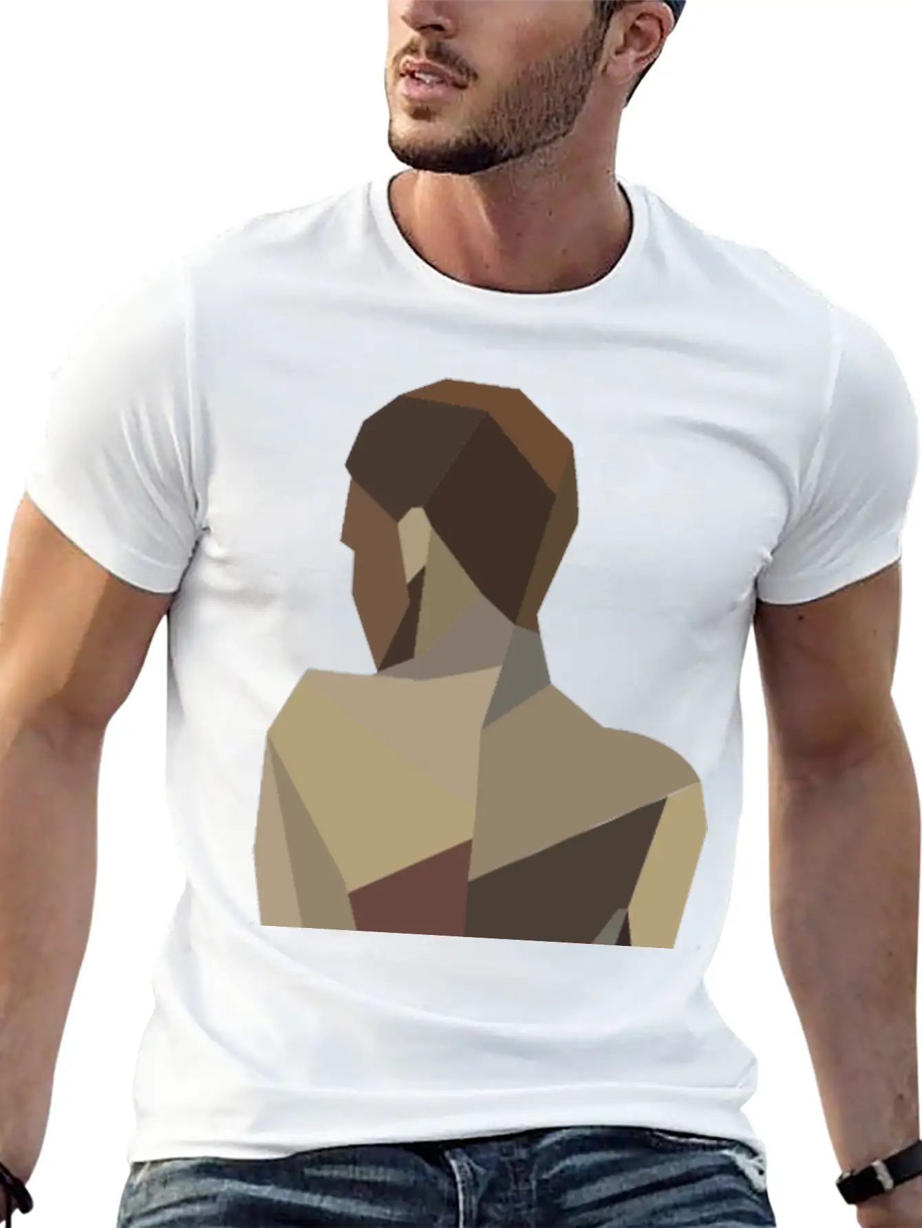Abstract Woman Modern Fit Casual T-Shirt – Clean And Versatile Design
