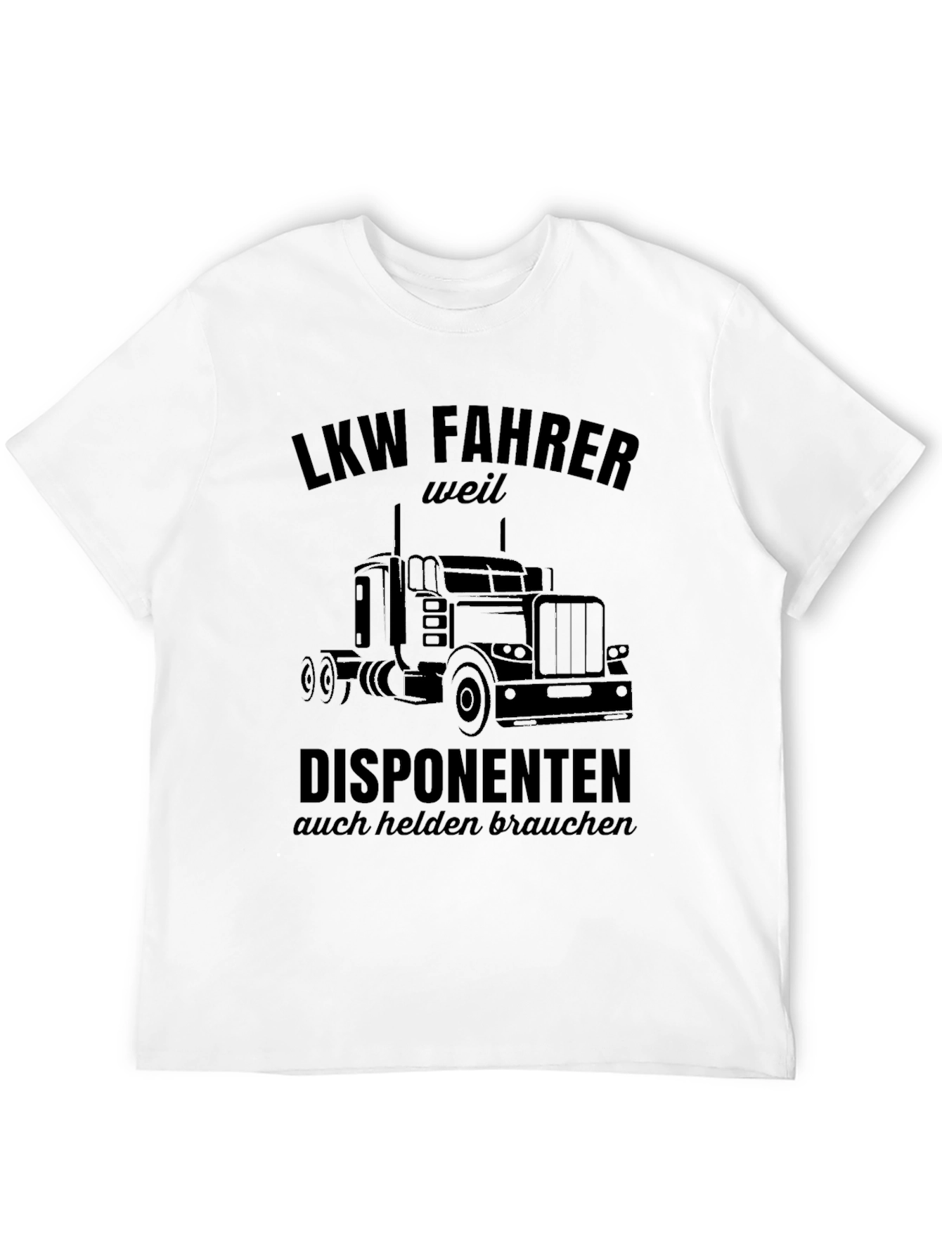 Truck Driver Graphic Tee - LKW Fahrer Design