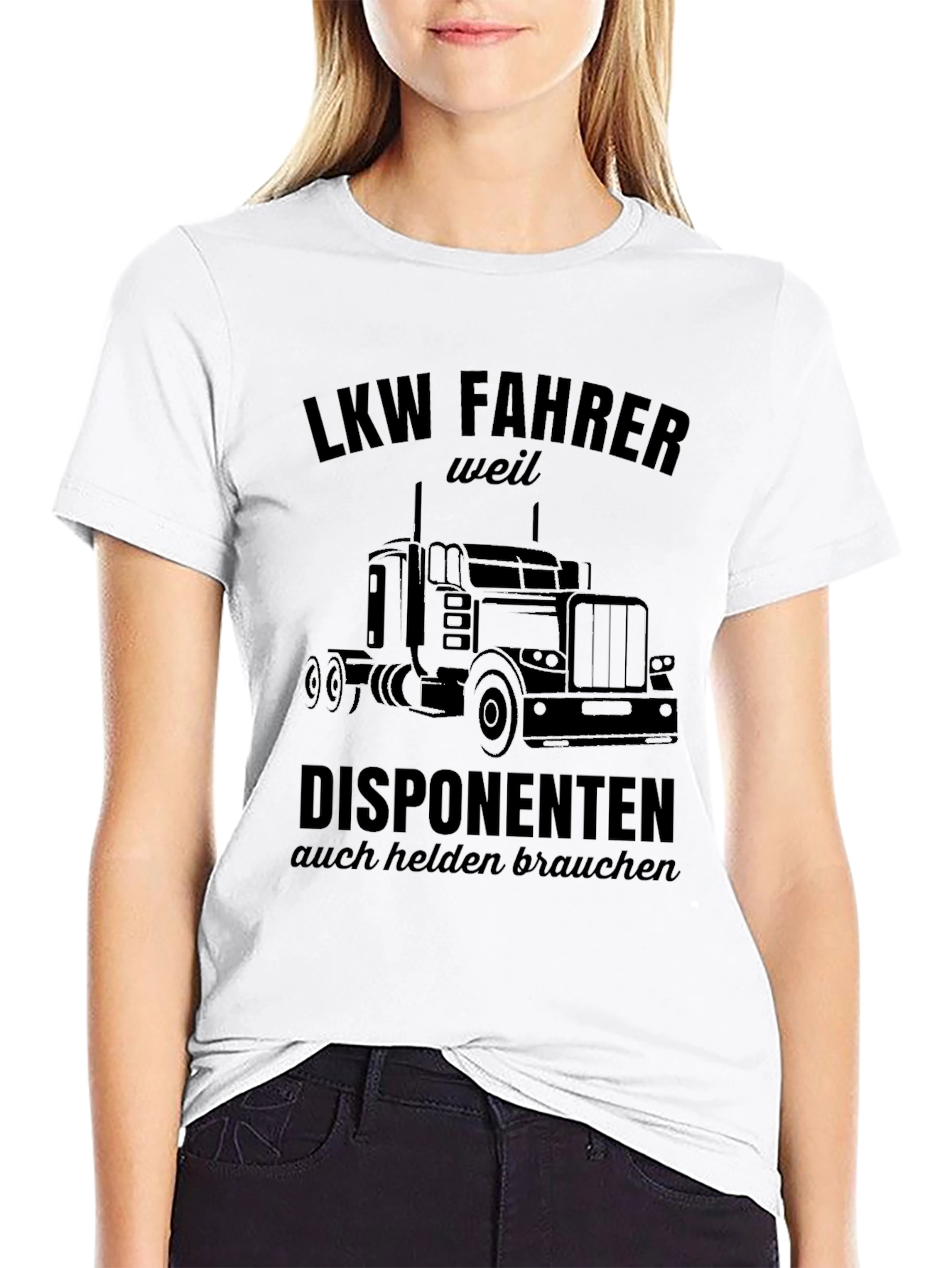 Truck Driver Graphic Tee - LKW Fahrer Design