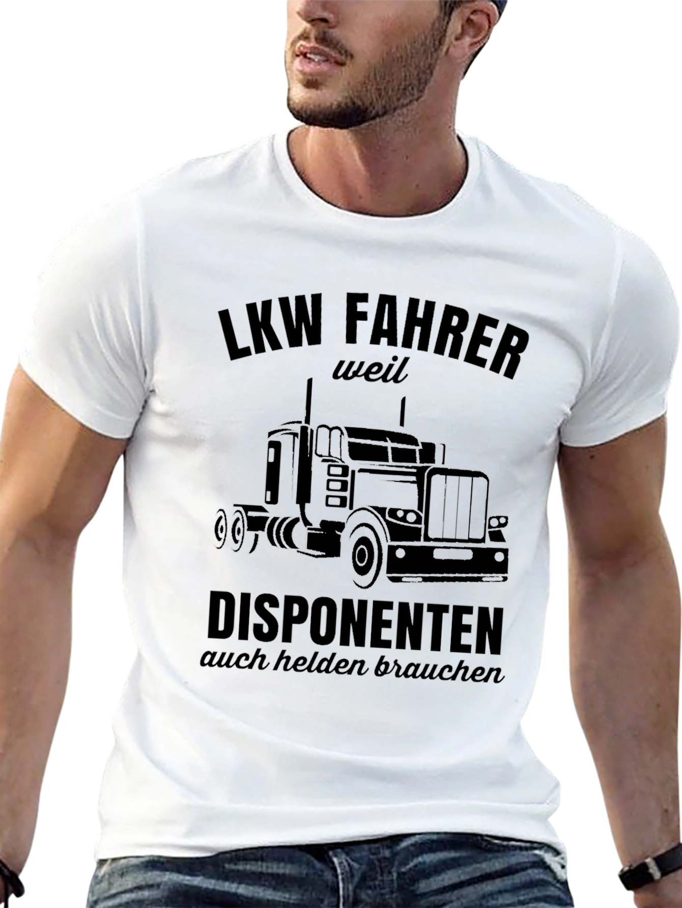 Truck Driver Graphic Tee - LKW Fahrer Design