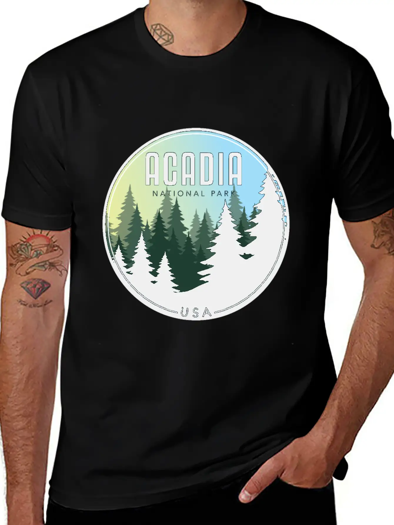 Acadia National Park - USA Soft Cotton Short Sleeve Tee – Unisex Wardrobe Staple