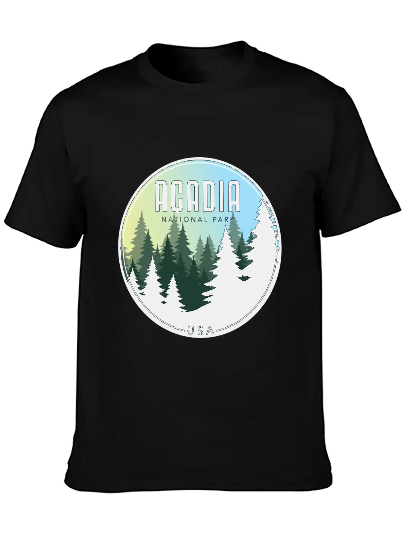 Acadia National Park - USA Soft Cotton Short Sleeve Tee – Unisex Wardrobe Staple