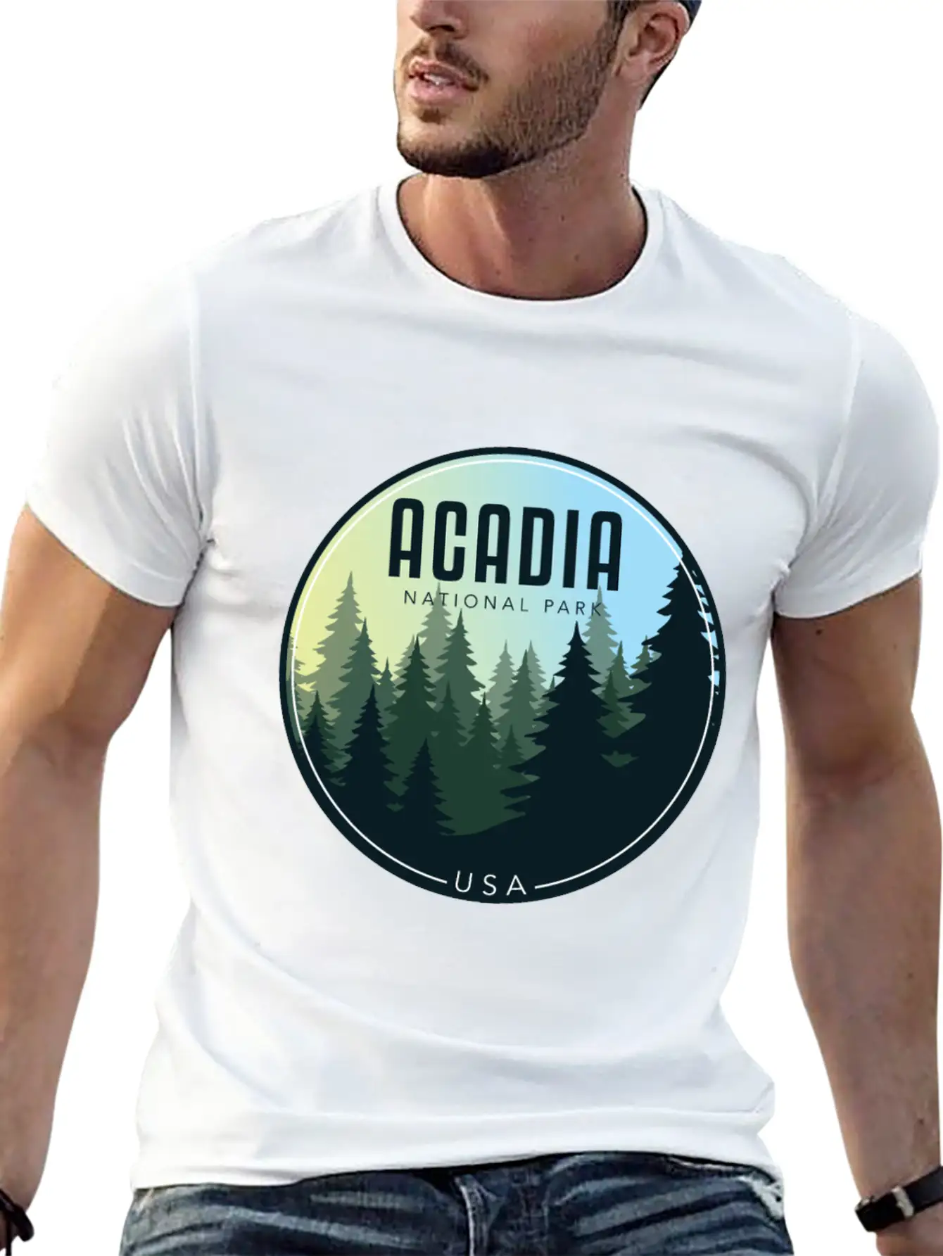 Acadia National Park - USA Soft Cotton Short Sleeve Tee – Unisex Wardrobe Staple