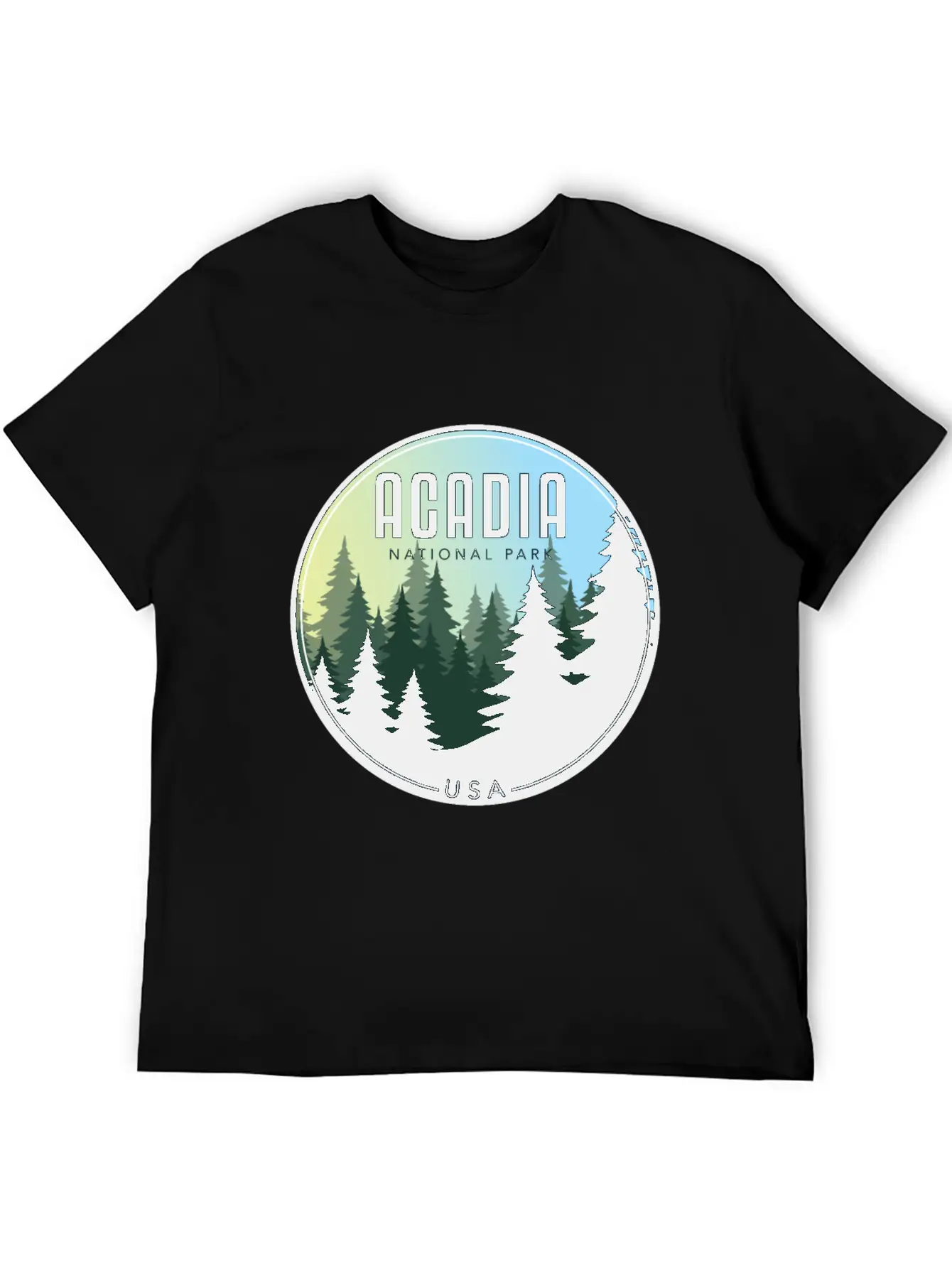 Acadia National Park - USA Soft Cotton Short Sleeve Tee – Unisex Wardrobe Staple