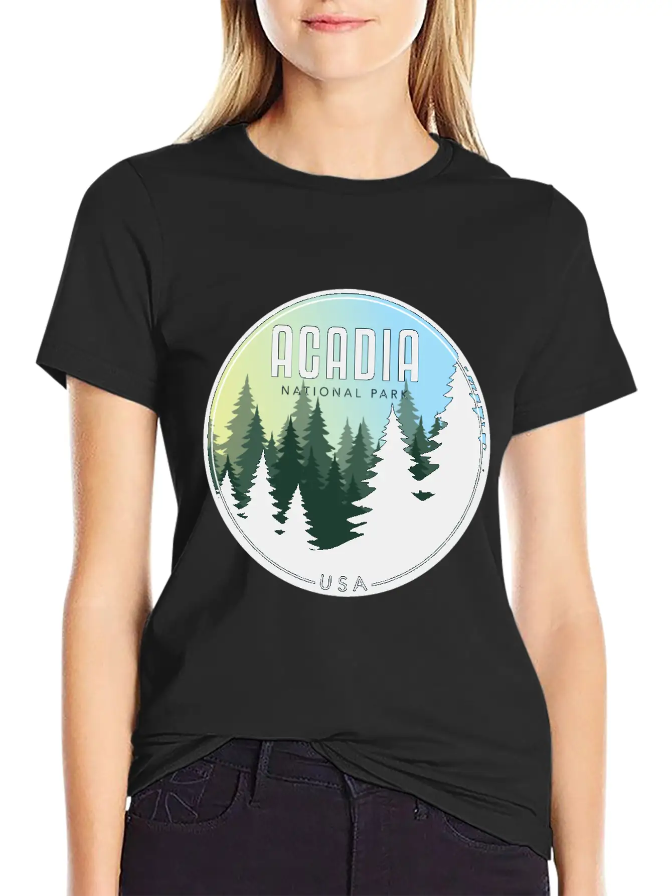 Acadia National Park - USA Soft Cotton Short Sleeve Tee – Unisex Wardrobe Staple