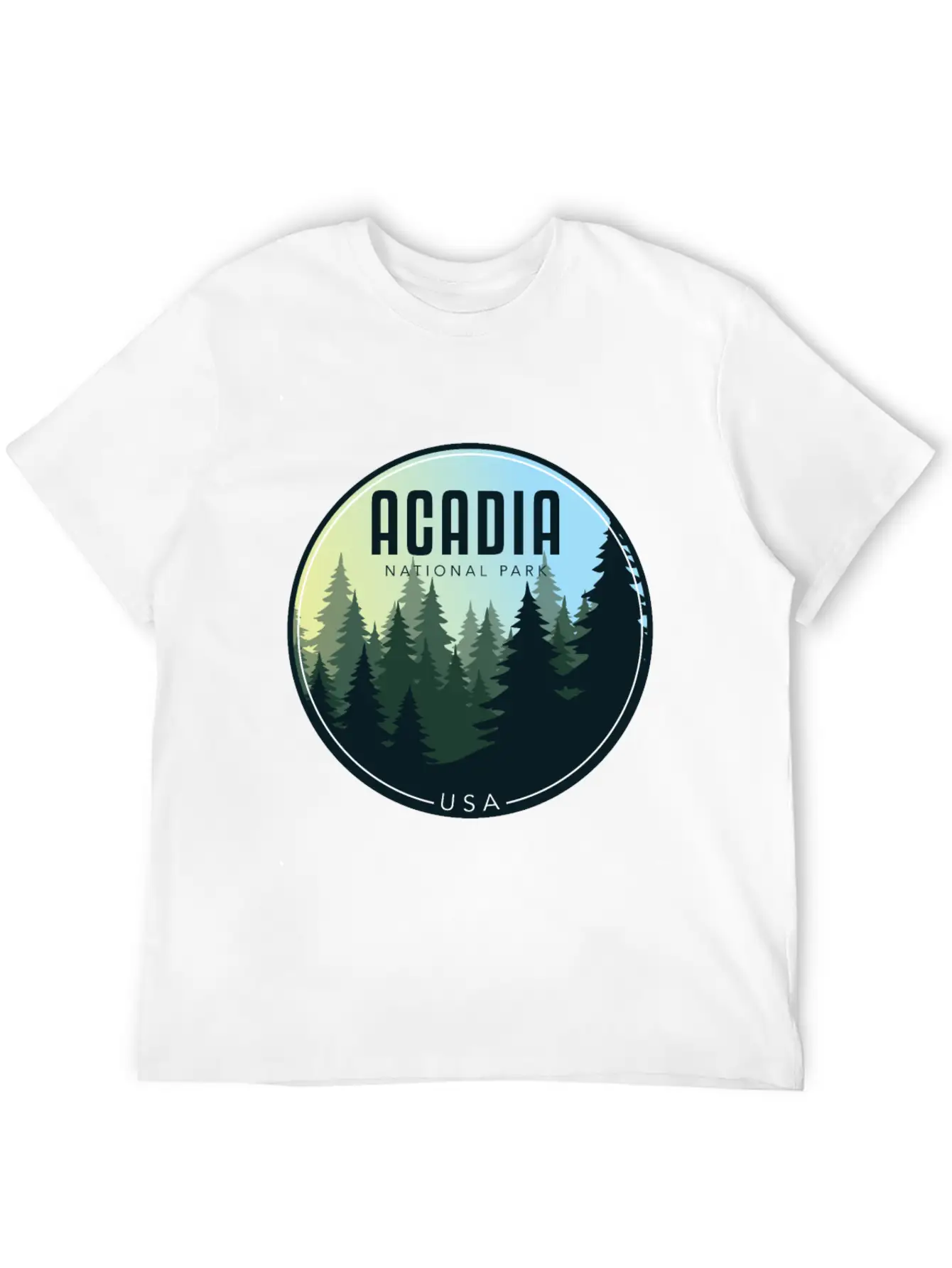Acadia National Park - USA Soft Cotton Short Sleeve Tee – Unisex Wardrobe Staple