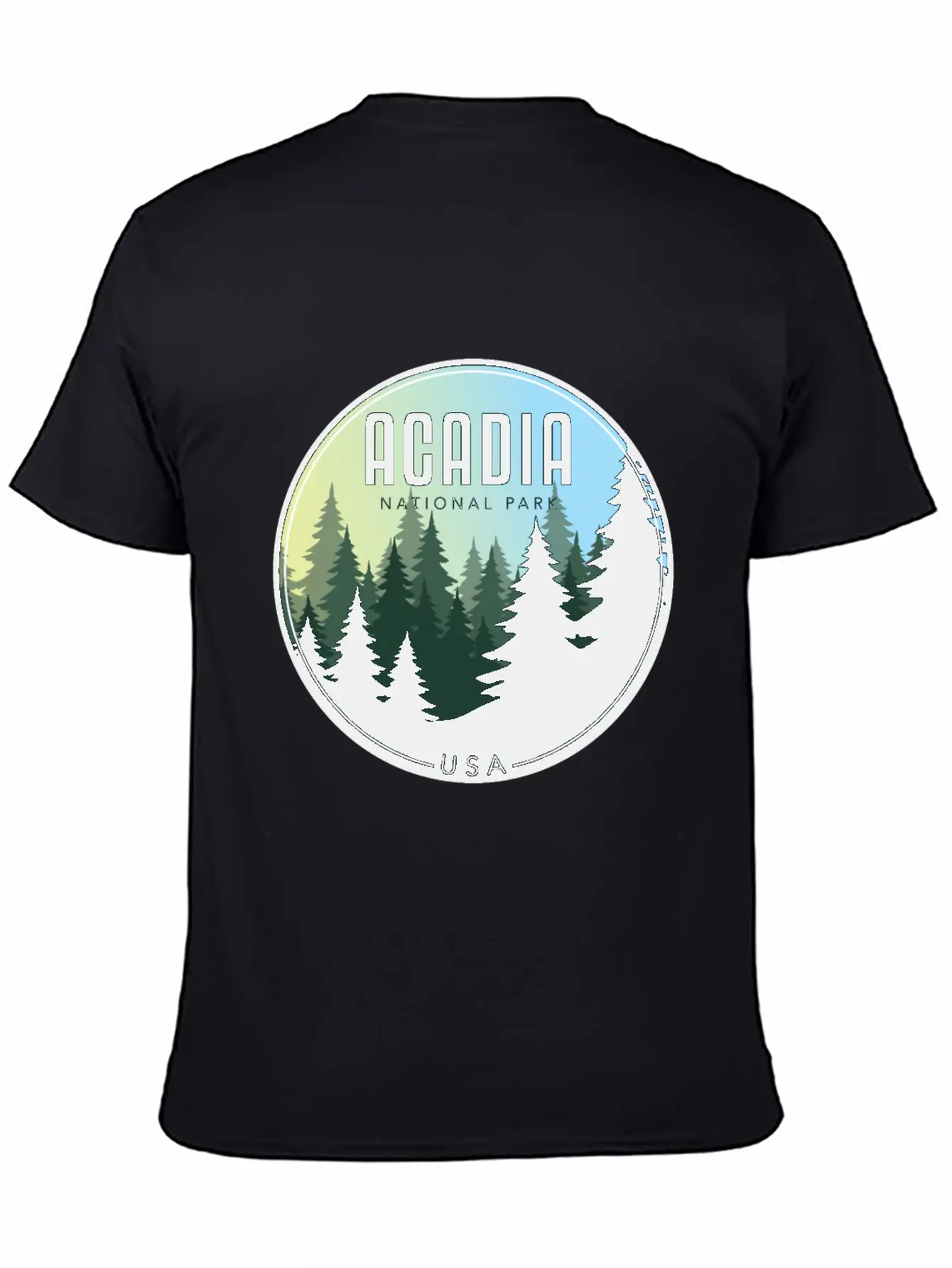 Acadia National Park - USA Soft Cotton Short Sleeve Tee – Unisex Wardrobe Staple